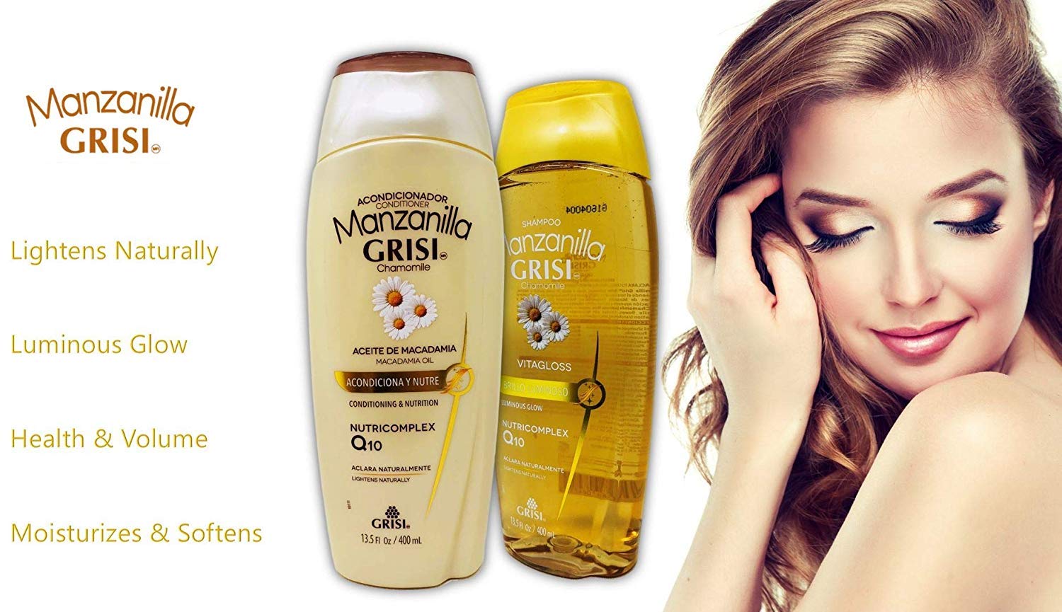 Foto 3 pulgar | Paquete De Baño Grisi Manzanilla Premium Con Gel Para Peinar - Venta Internacional.