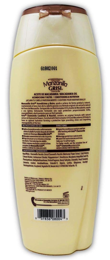 Foto 4 pulgar | Paquete De Baño Grisi Manzanilla Premium Con Gel Para Peinar - Venta Internacional.