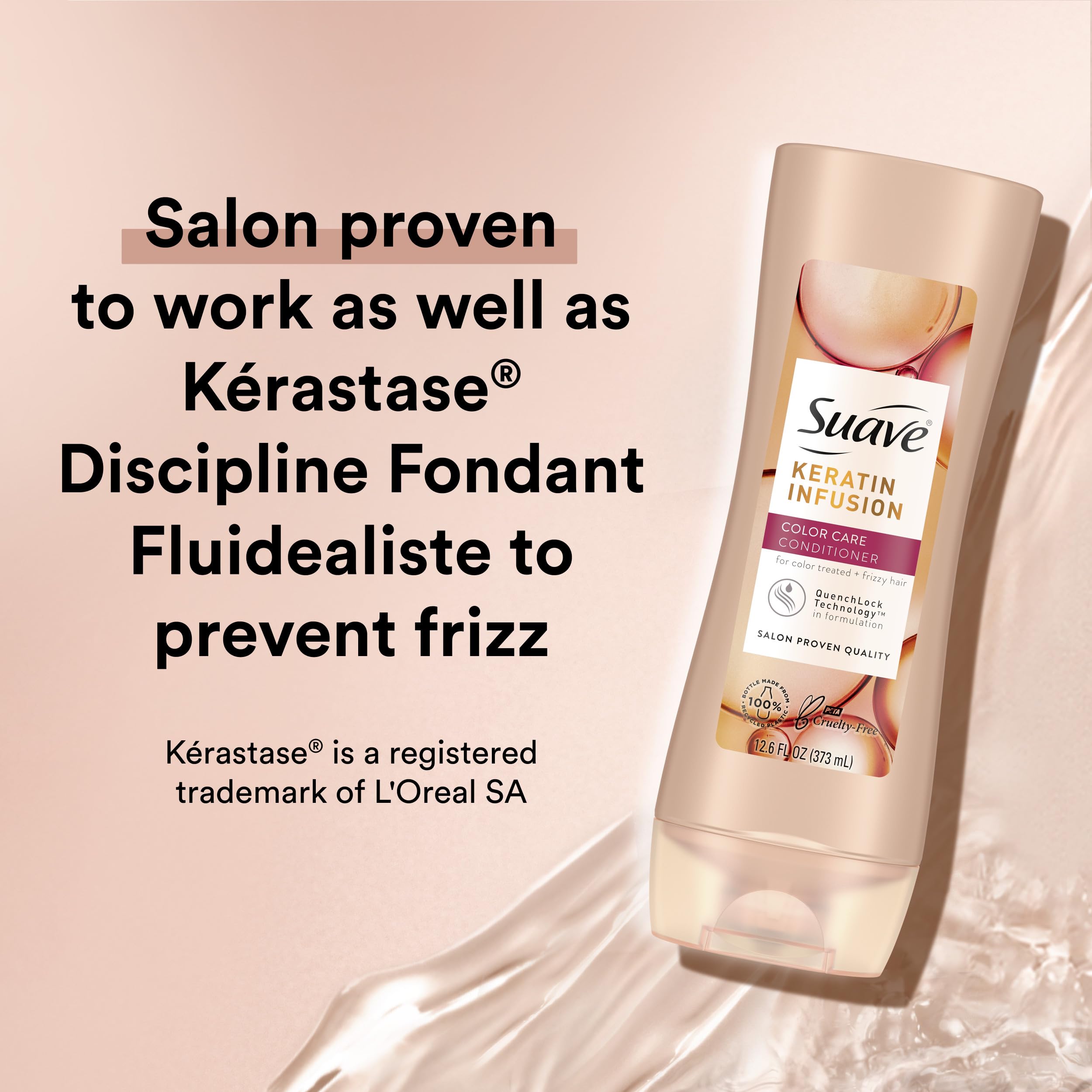 Foto 7 pulgar | Set De Champú Y Acondicionador Suave Keratin Infusion 375 Ml - Venta Internacional.