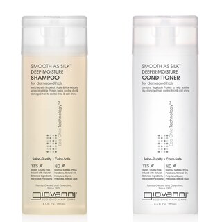Foto 1 | Set De Champú Y Acondicionador Giovanni Smooth As Silk 250 Ml - Venta Internacional.