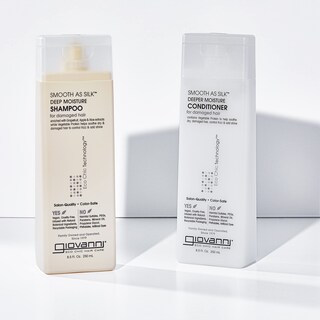 Foto 4 | Set De Champú Y Acondicionador Giovanni Smooth As Silk 250 Ml - Venta Internacional.