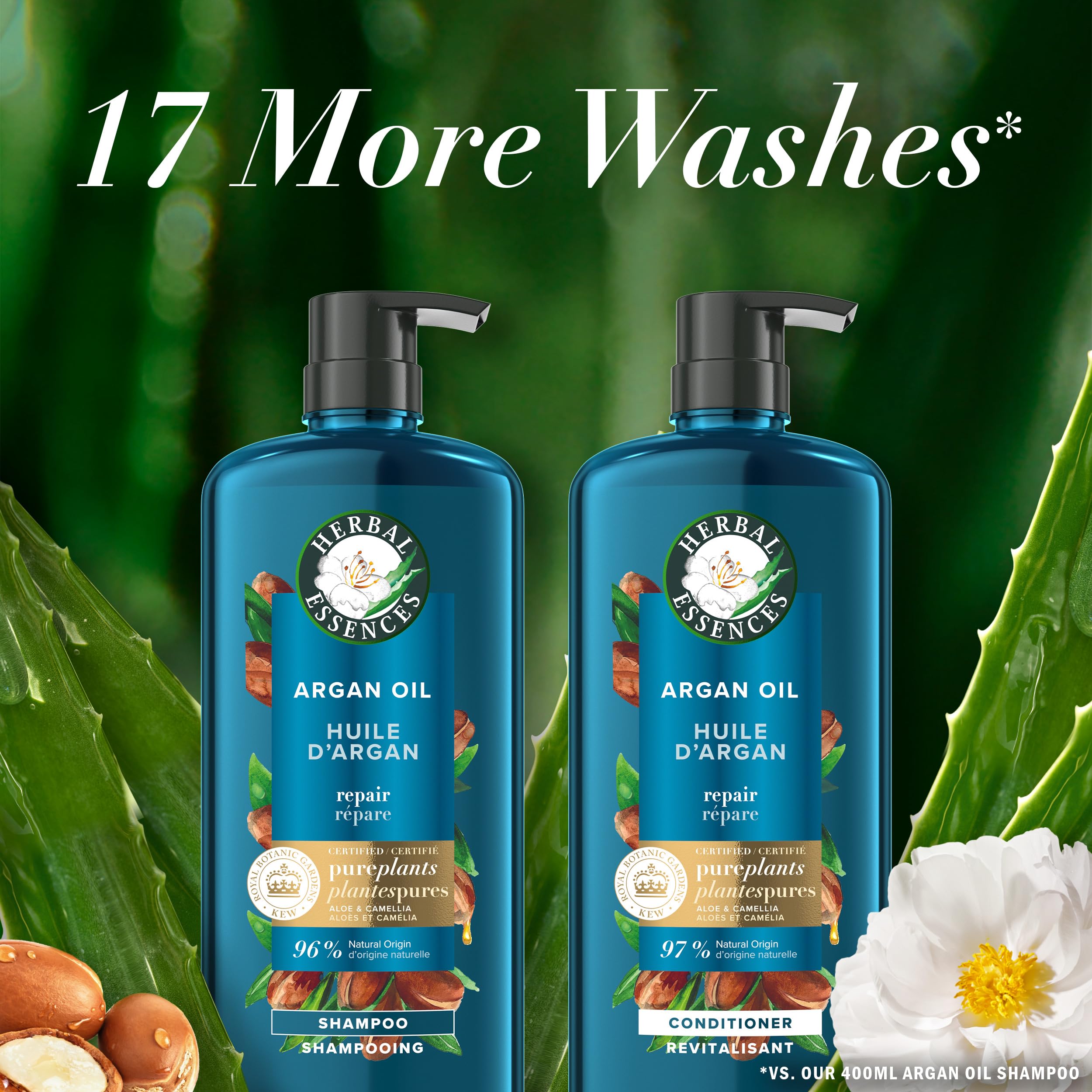 Foto 6 pulgar | Set De Champú Y Acondicionador Herbal Essences Argan Oil Repair - Venta Internacional.
