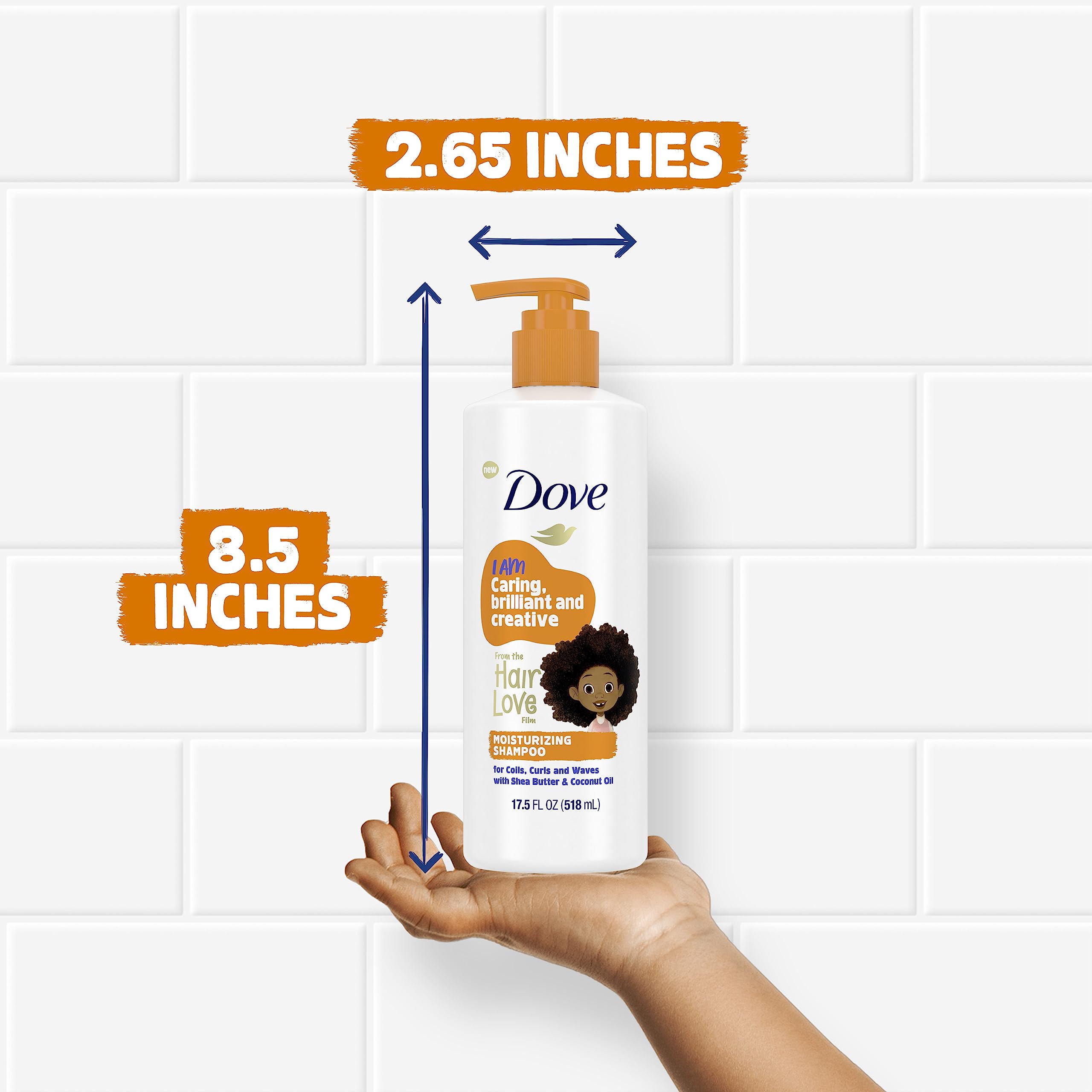 Foto 6 pulgar | Set De Champú Y Acondicionador Dove Love Collection Kids Curly - Venta Internacional.