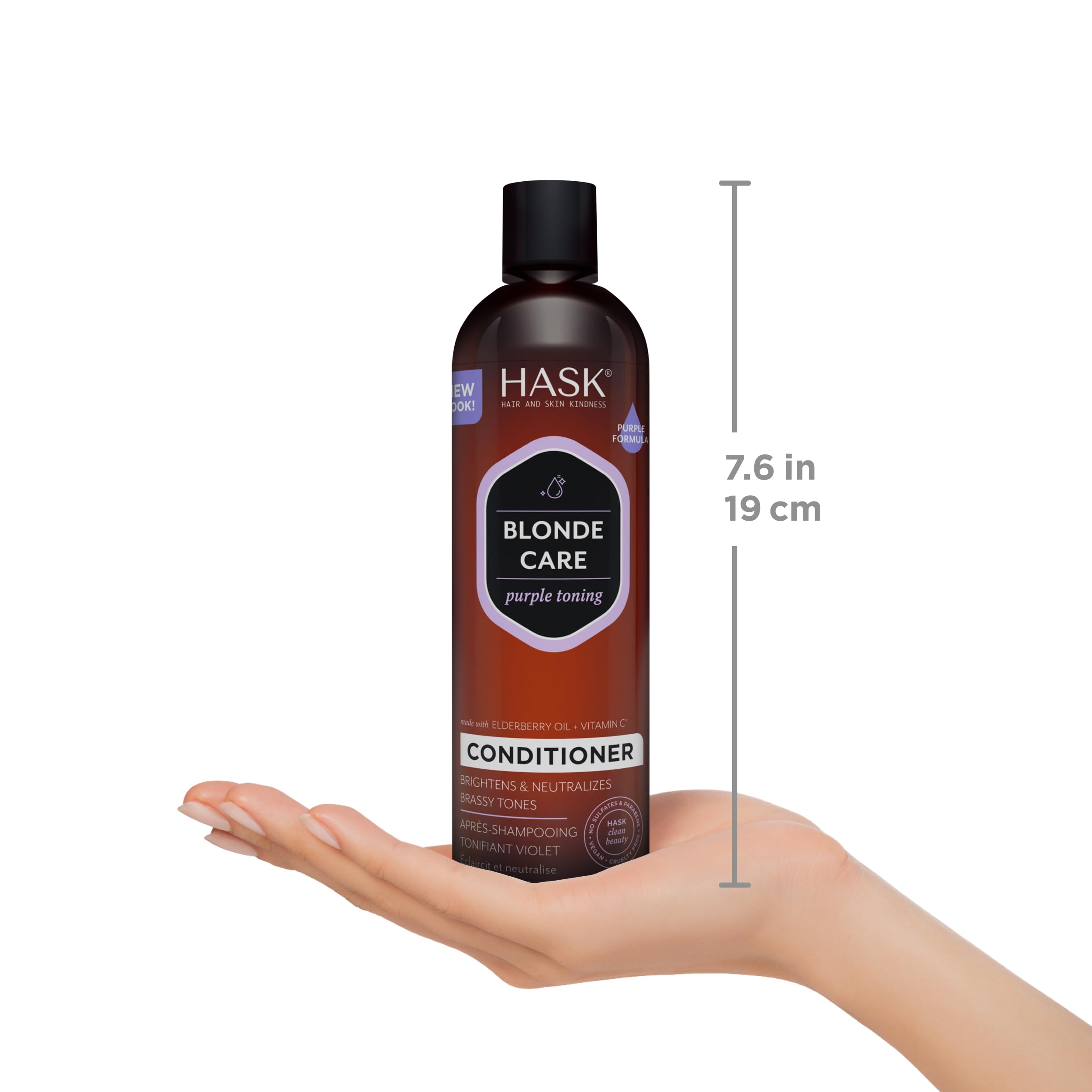 Foto 6 pulgar | Set De Champú Y Acondicionador Hask Blonde Care Para Cabello Rubio - Venta Internacional.