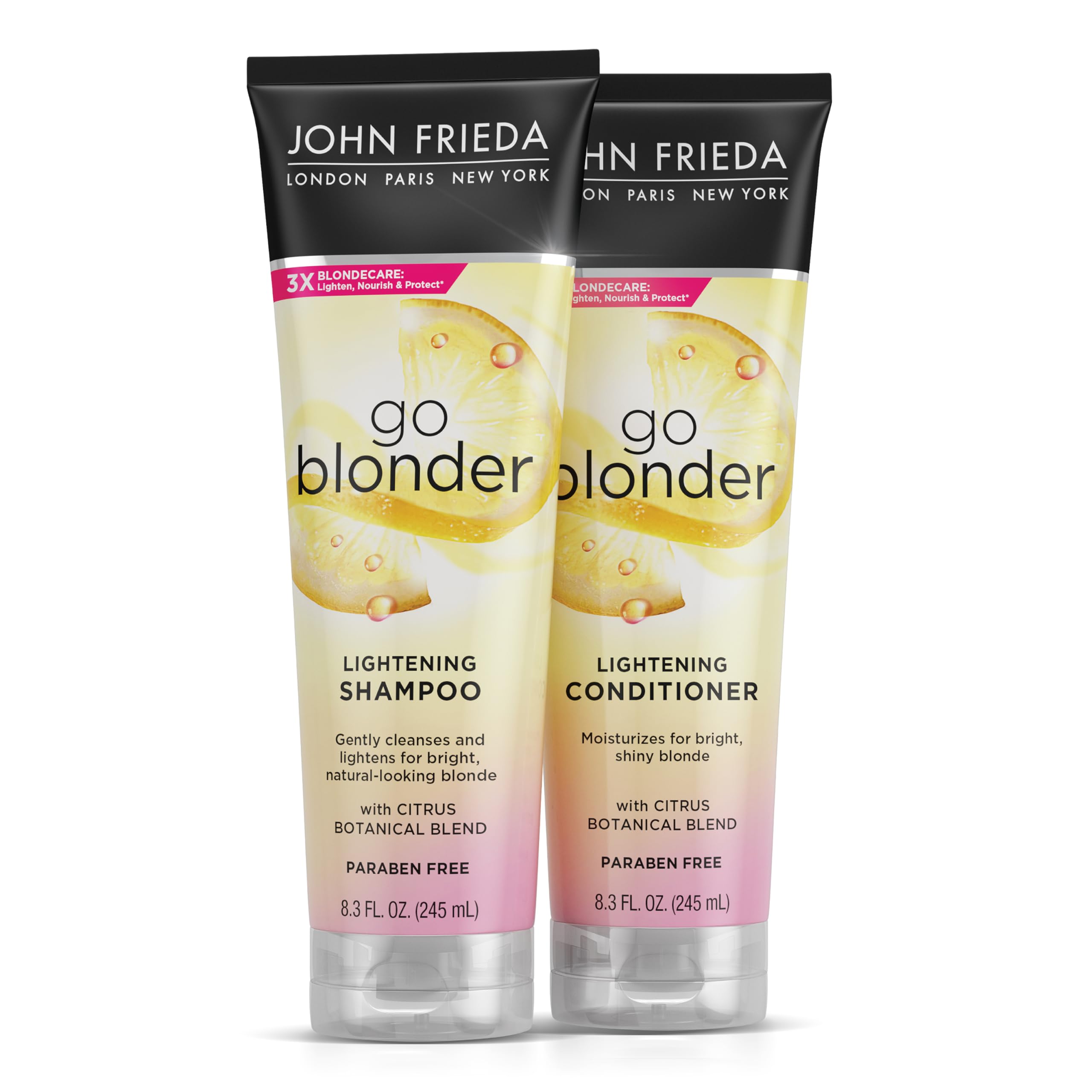Foto 2 pulgar | Set De Champú Y Acondicionador John Frieda Sheer Blonde - Venta Internacional.