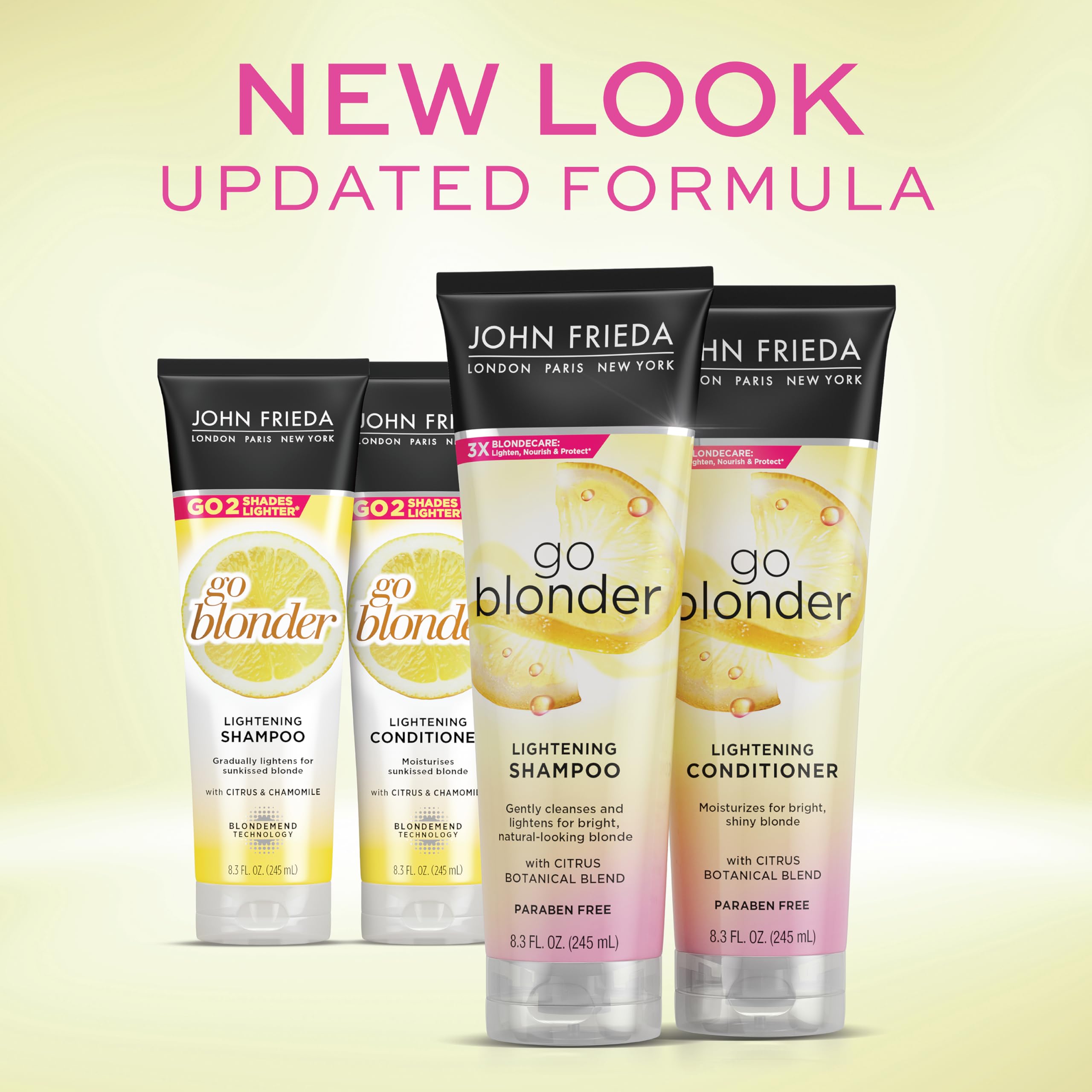 Foto 3 pulgar | Set De Champú Y Acondicionador John Frieda Sheer Blonde - Venta Internacional.