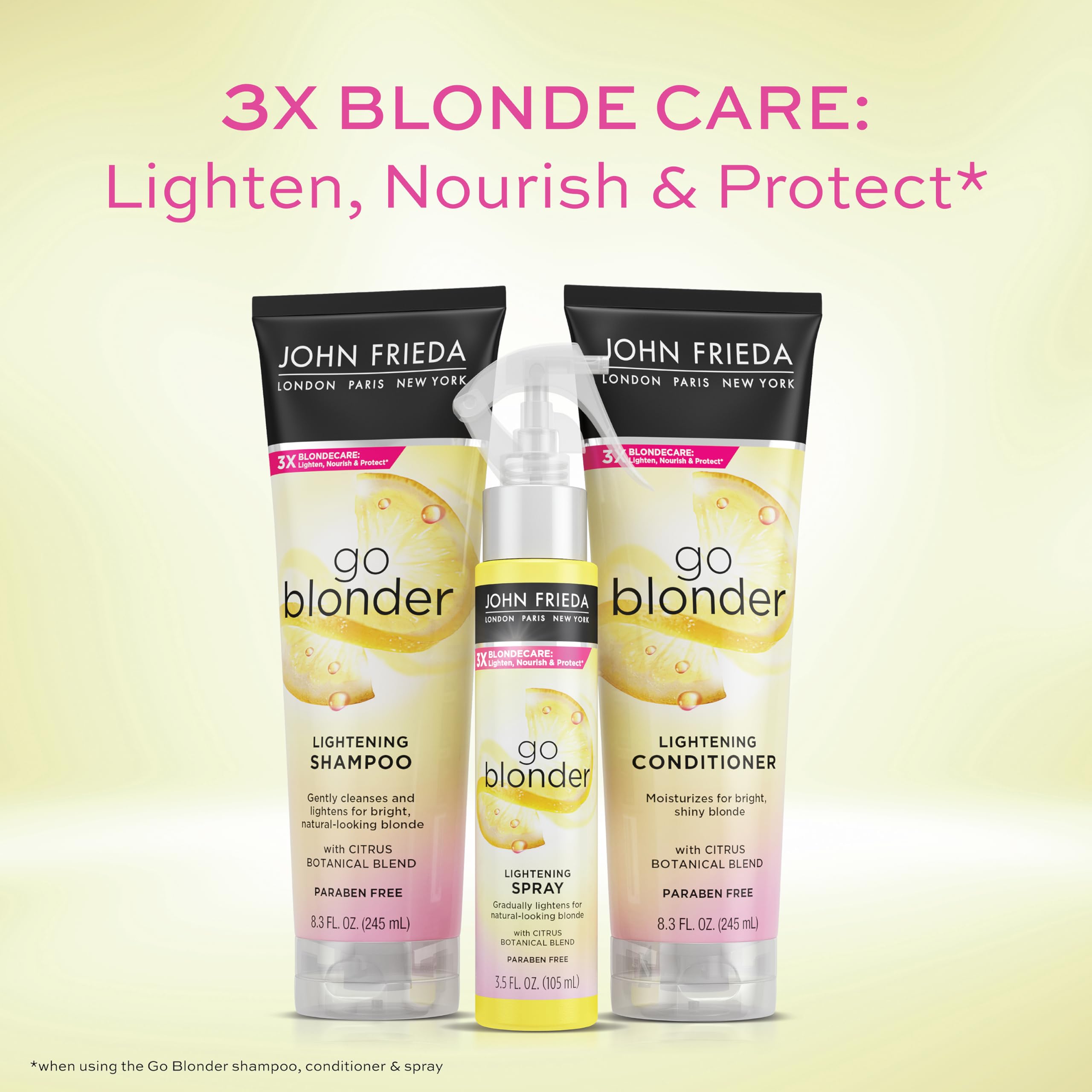Foto 7 | Set De Champú Y Acondicionador John Frieda Sheer Blonde - Venta Internacional.