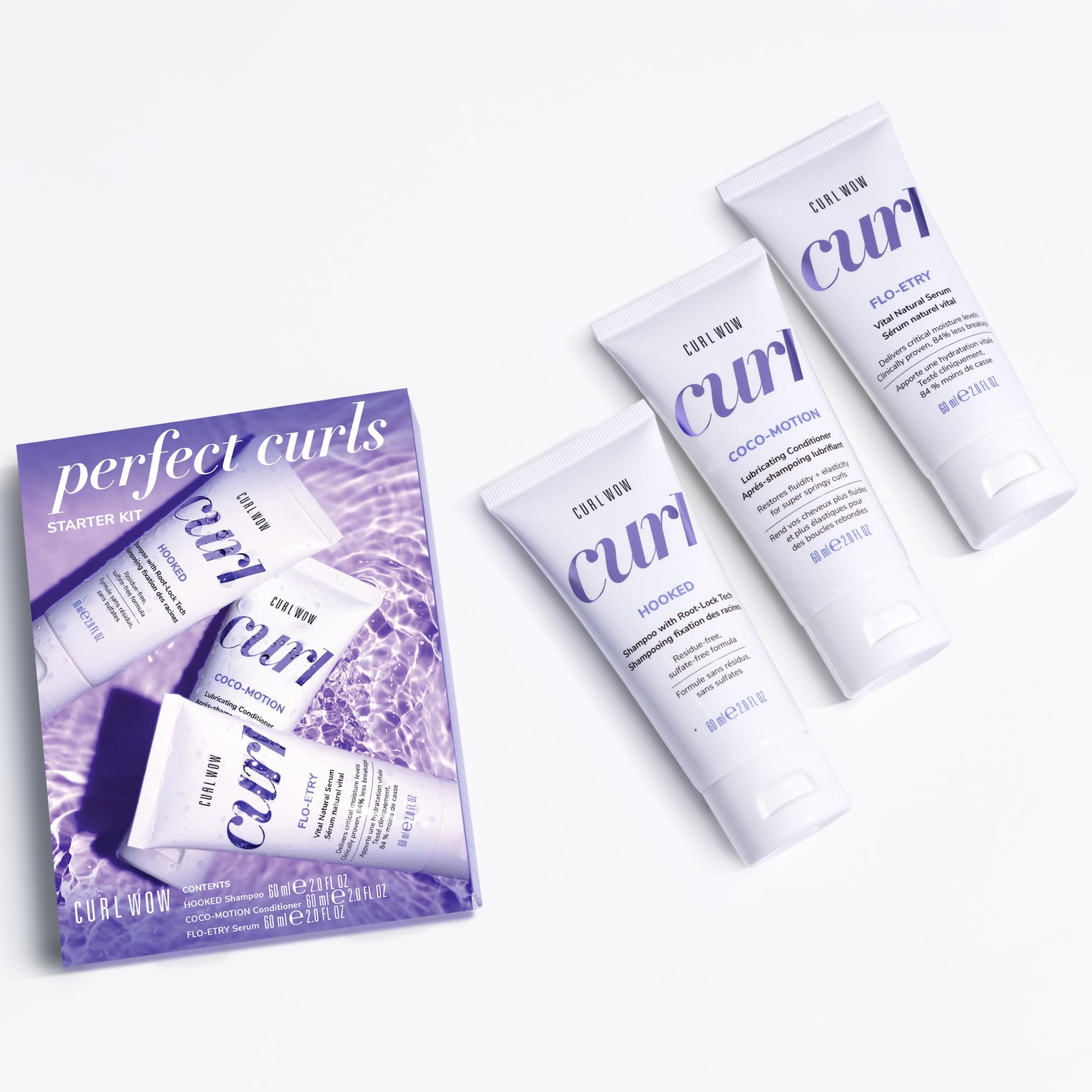 Foto 2 pulgar | Set De Inicio Color Wow Curl Wow Perfect Curls Con Champú, Acondicionador Y Sérum - Venta Internacional.