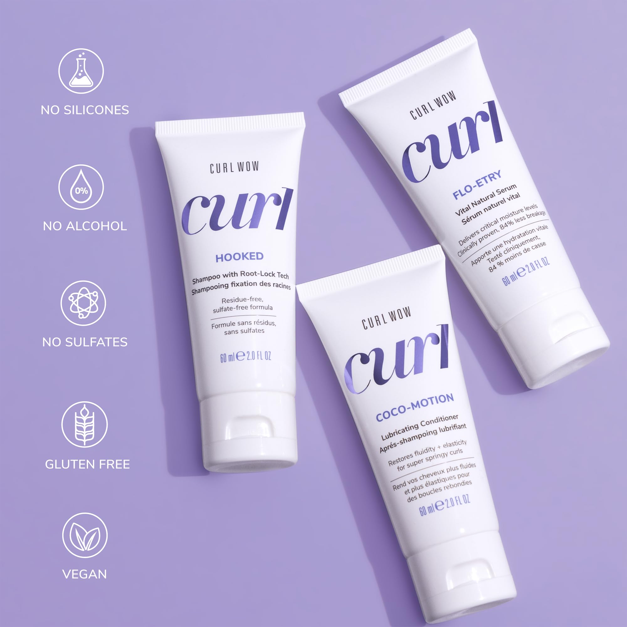 Foto 3 pulgar | Set De Inicio Color Wow Curl Wow Perfect Curls Con Champú, Acondicionador Y Sérum - Venta Internacional.