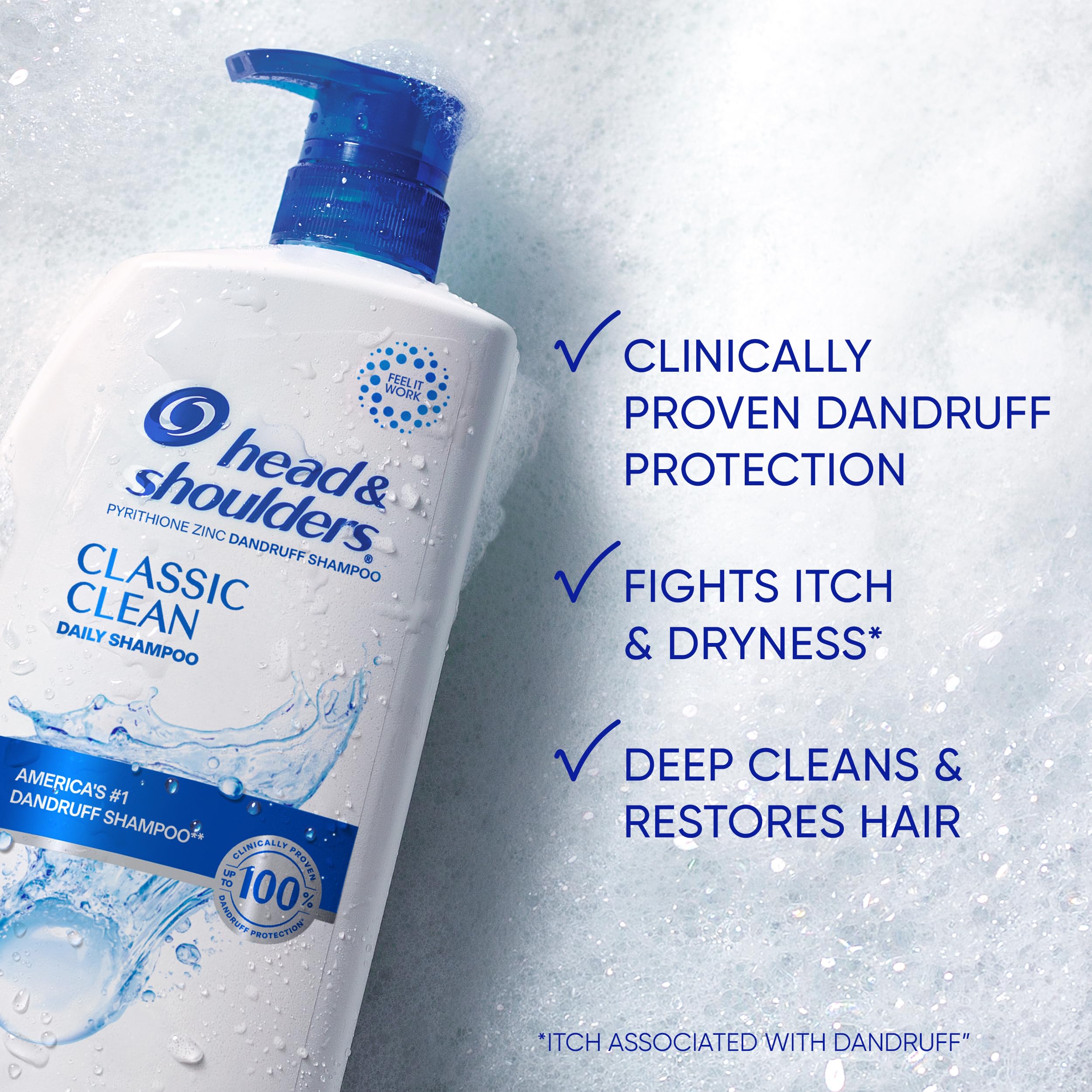 Foto 3 pulgar | Champú Y Acondicionador Head & Shoulders Classic Clean 950 Ml X2 - Venta Internacional.