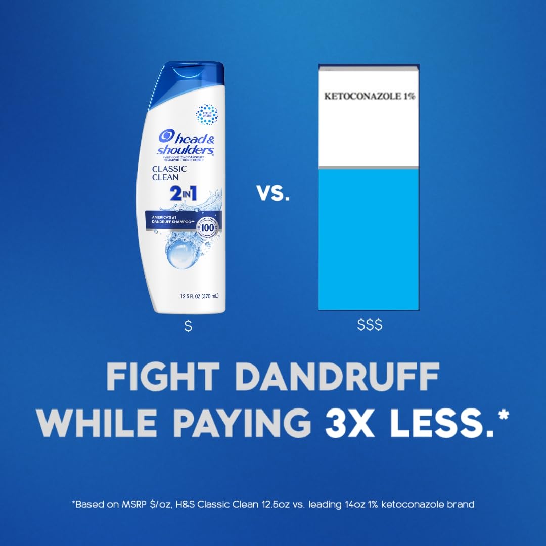 Foto 8 pulgar | Champú Y Acondicionador Head & Shoulders Classic Clean 950 Ml X2 - Venta Internacional.