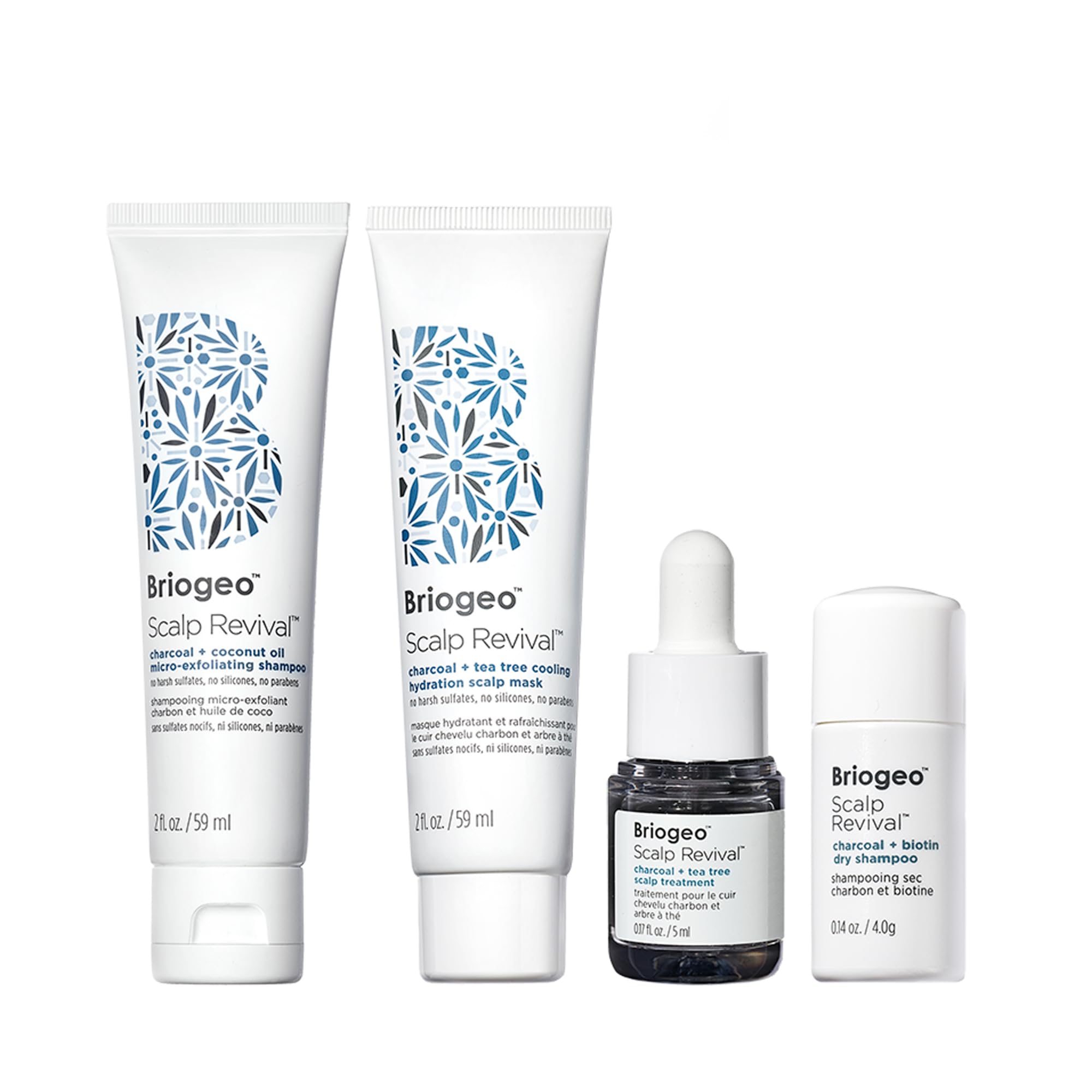 Foto 2 pulgar | Set De 4 Piezas Scalp Revival Soothe + Detoxify Minikit Briogeo - Venta Internacional.