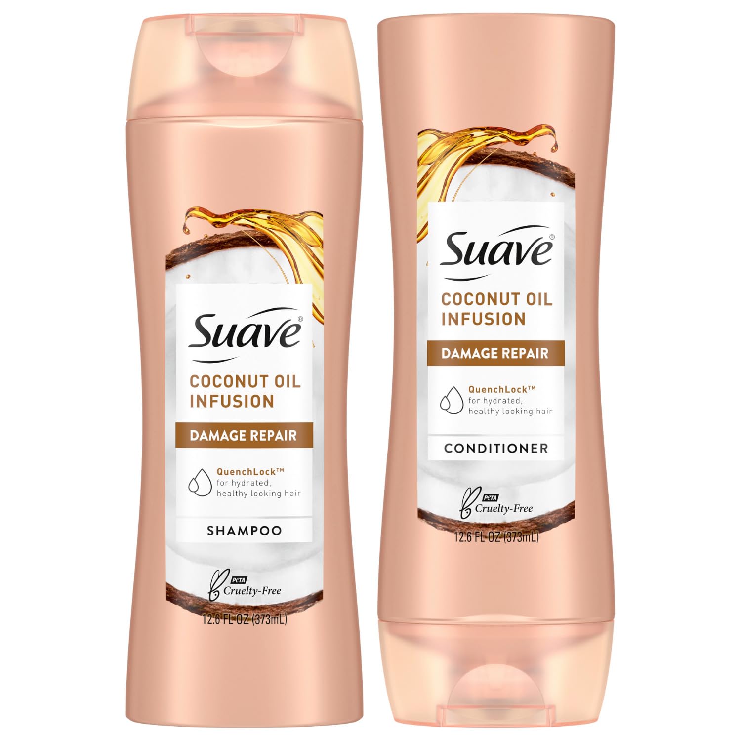 Foto 1 | Set De Champú Y Acondicionador Suave Coconut Oil Infusion - Venta Internacional.