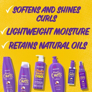Foto 2 | Set Para El Cuidado Del Cabello Aussie Miracle Curls, Champú Y Acondicionador +4 - Venta Internacional.
