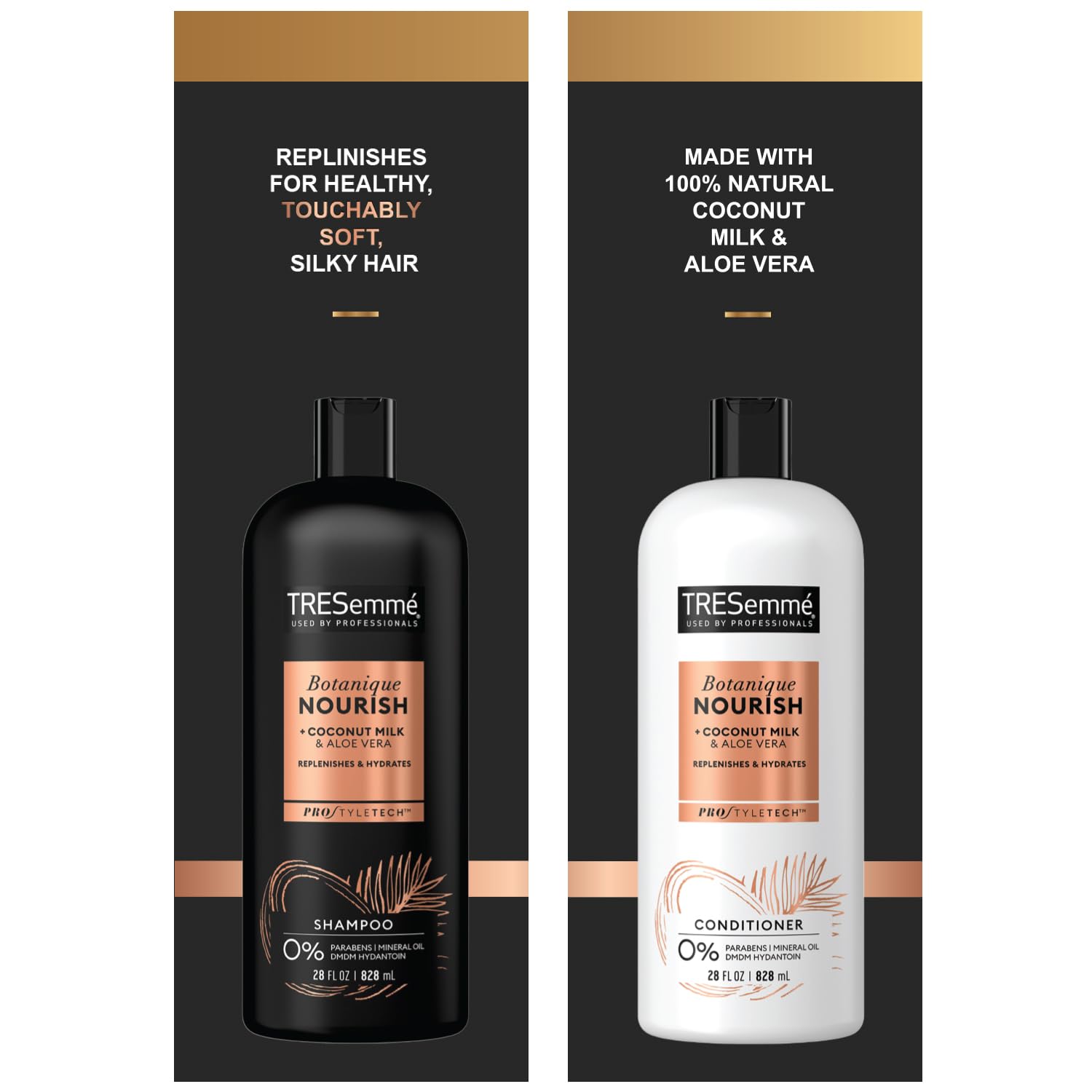 Foto 4 pulgar | Set De Champú Y Acondicionador Tresemmé Botanique Coconut - Venta Internacional.