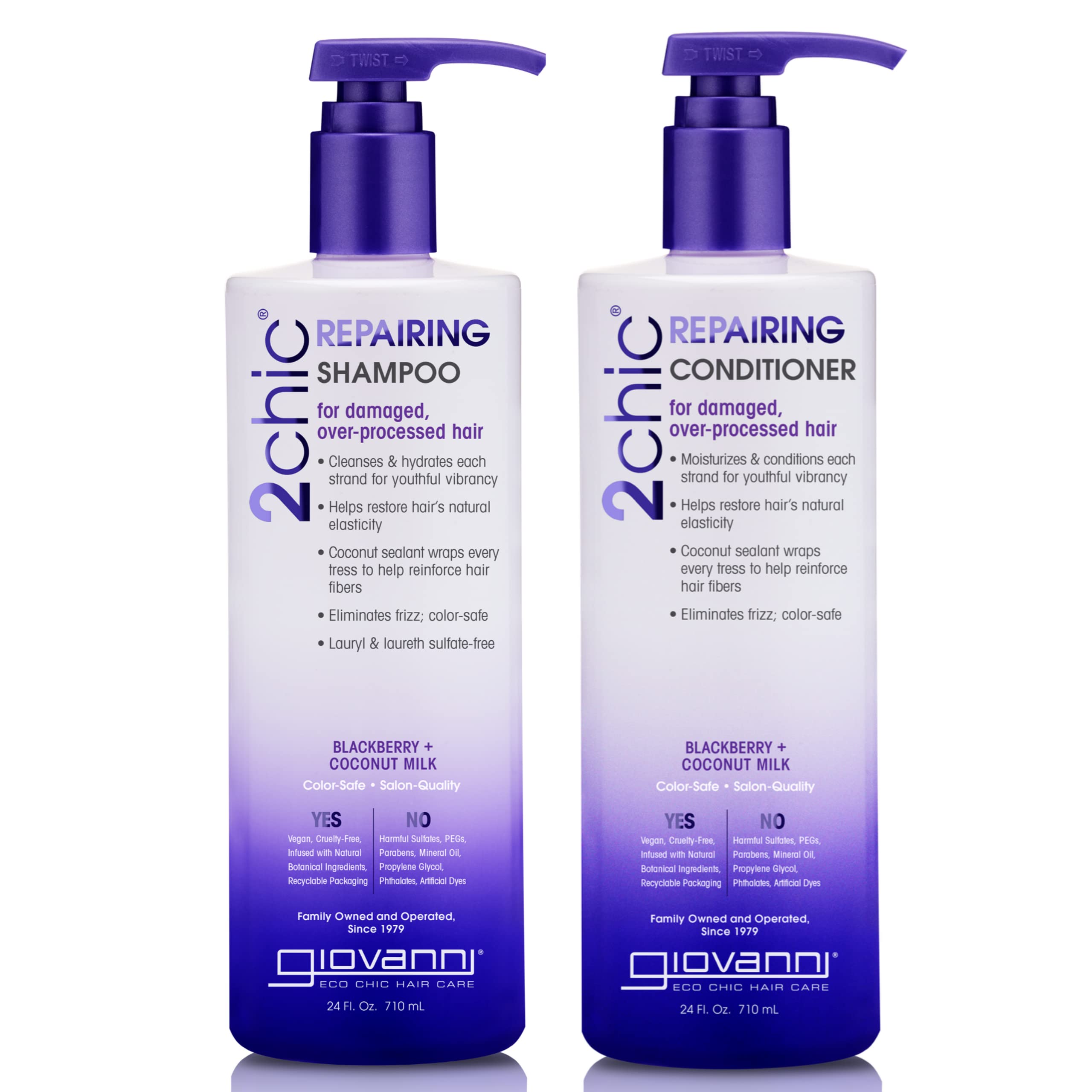 Foto 1 | Set De Champú Y Acondicionador Giovanni 2chic Ultrareparador - Venta Internacional.