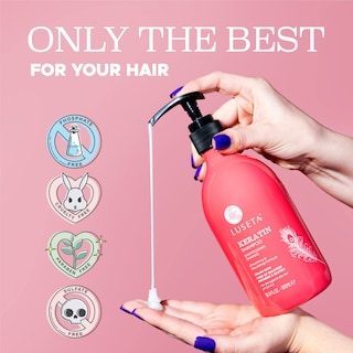 Foto 4 | Champú Luseta Keratin Para Cabello Seco Y Dañado, 500 Ml, Teñido - Venta Internacional.