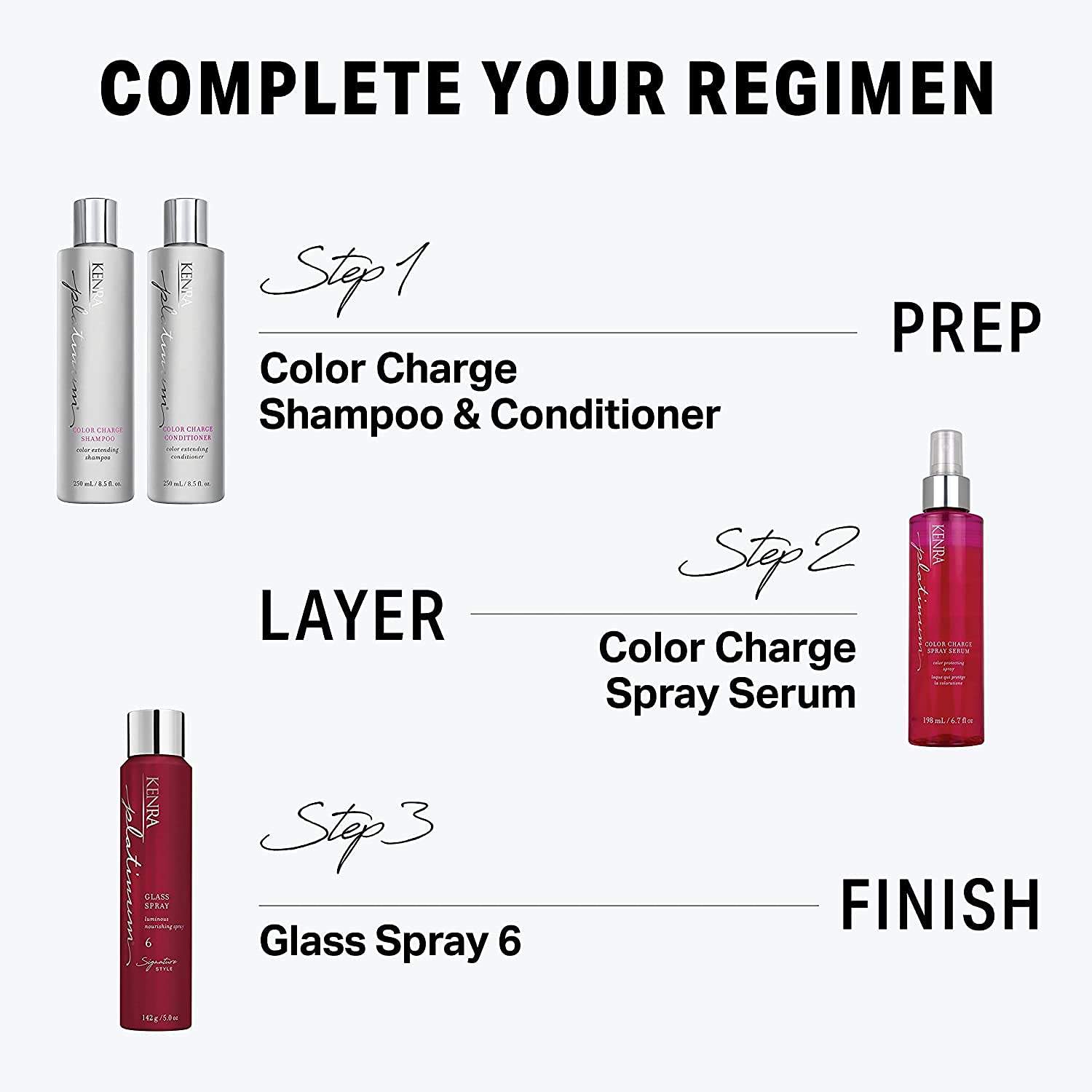 Foto 8 pulgar | Champú Kenra Platinum Color Charge Colour Extender 250 Ml - Venta Internacional.