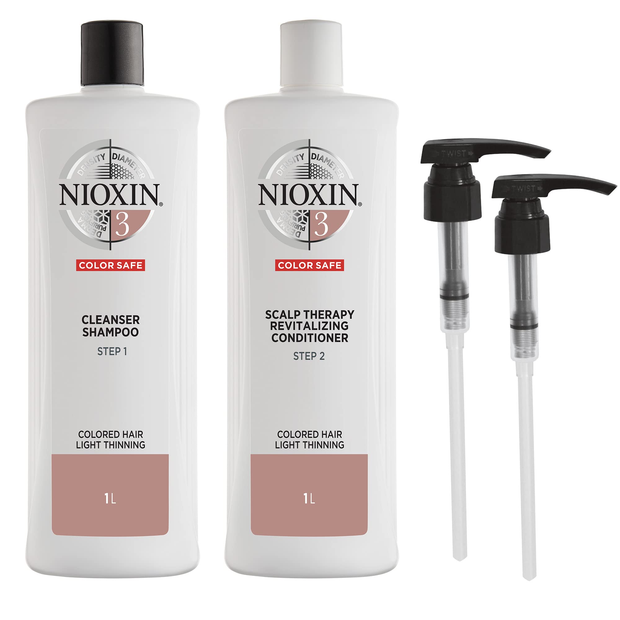 Foto 2 pulgar | Set De Champú Y Acondicionador Nioxin System 3 Para Cabello Teñido - Venta Internacional.