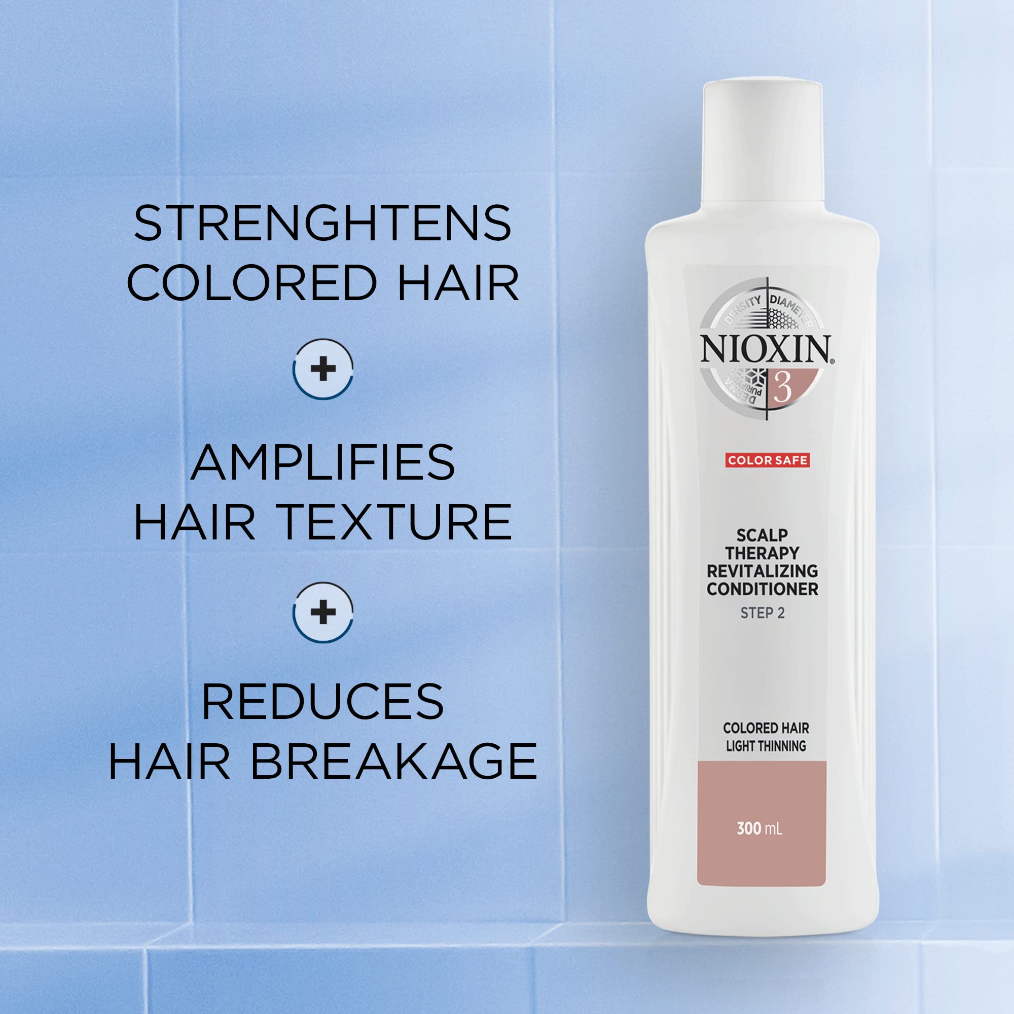 Foto 3 | Set De Champú Y Acondicionador Nioxin System 3 Para Cabello Teñido - Venta Internacional.