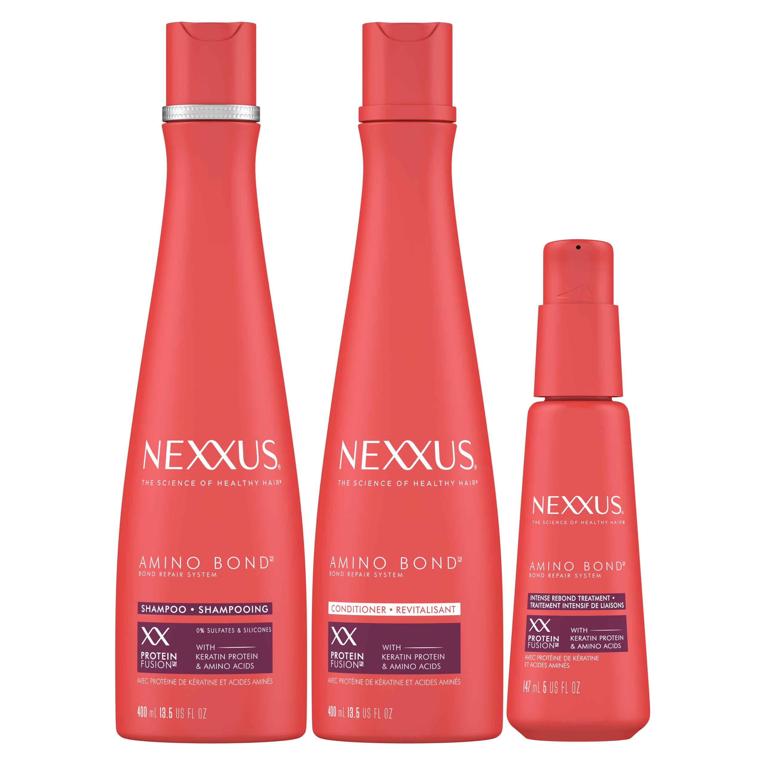 Foto 1 | Champú, Acondicionador Y Tratamiento Reparador Nexxus Bond Repair Para El Cuidado Del Cabello - Venta Internacional.