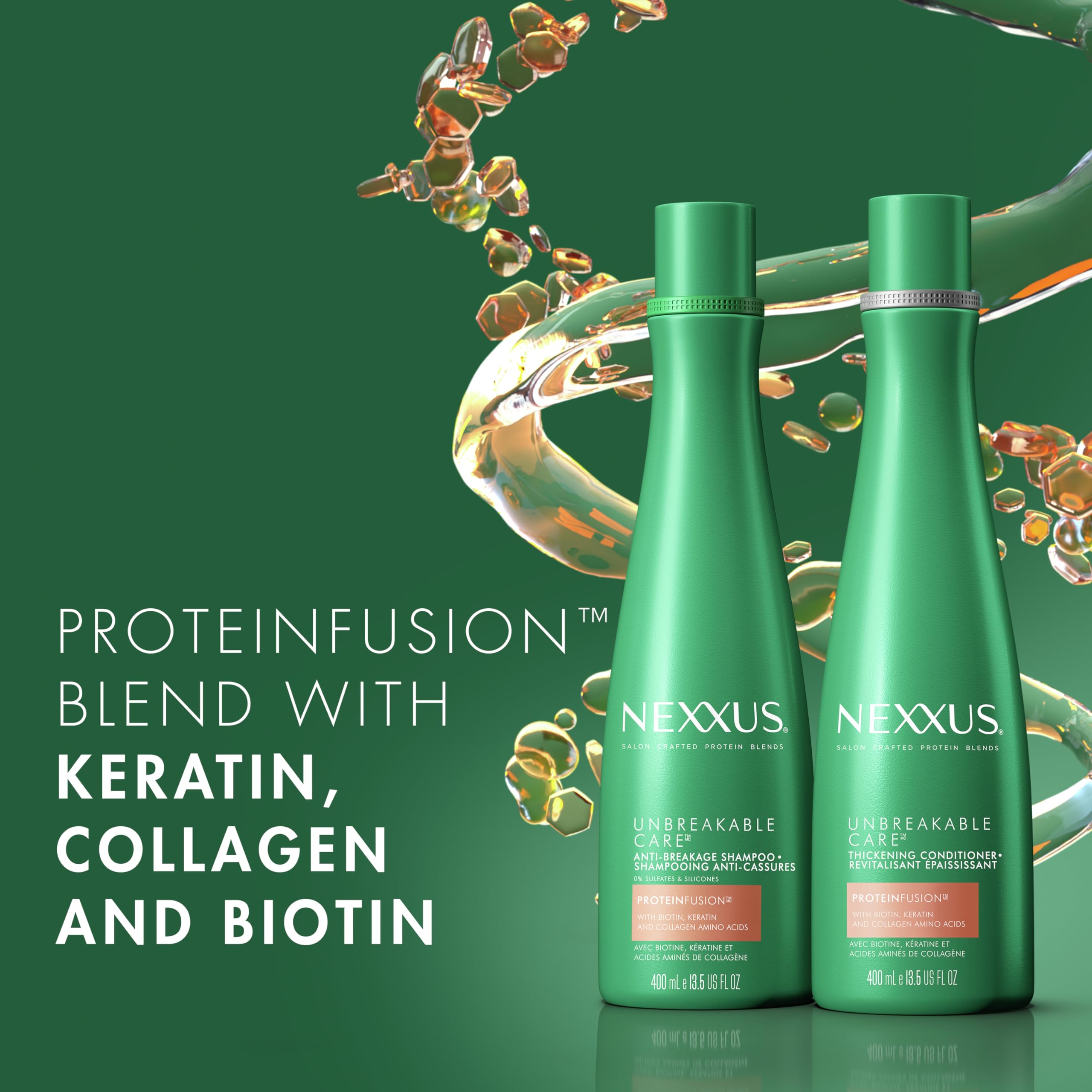 Foto 8 pulgar | Set Para El Cuidado Del Cabello Nexxus Unbreakable Care Shampoo & Acondicionador - Venta Internacional.