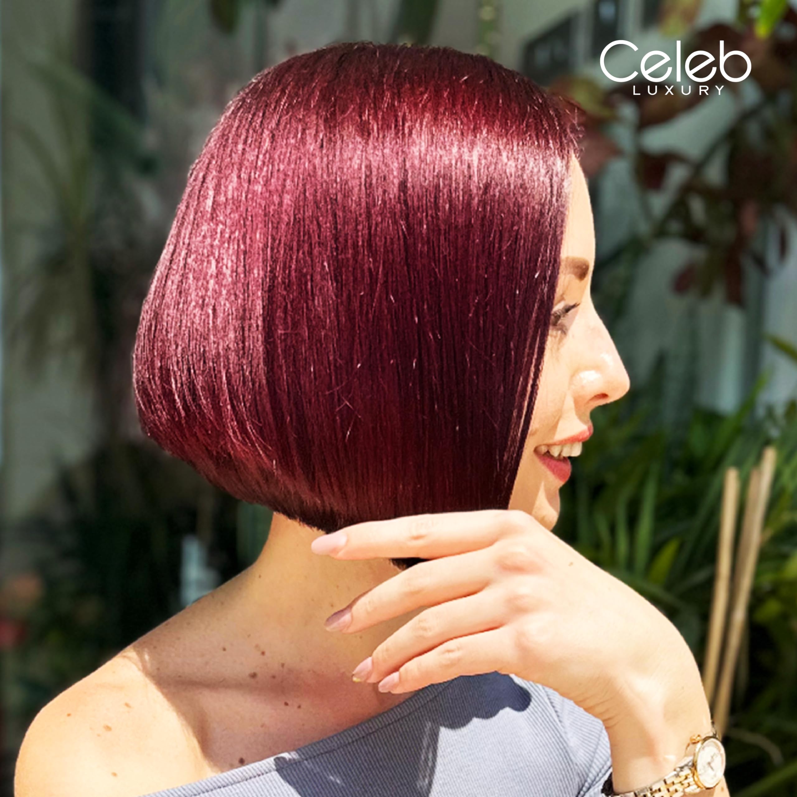 Foto 7 pulgar | Set De Tintes Para Cabello Celeb Luxury Red Color Depositing Para Morenas - Venta Internacional.