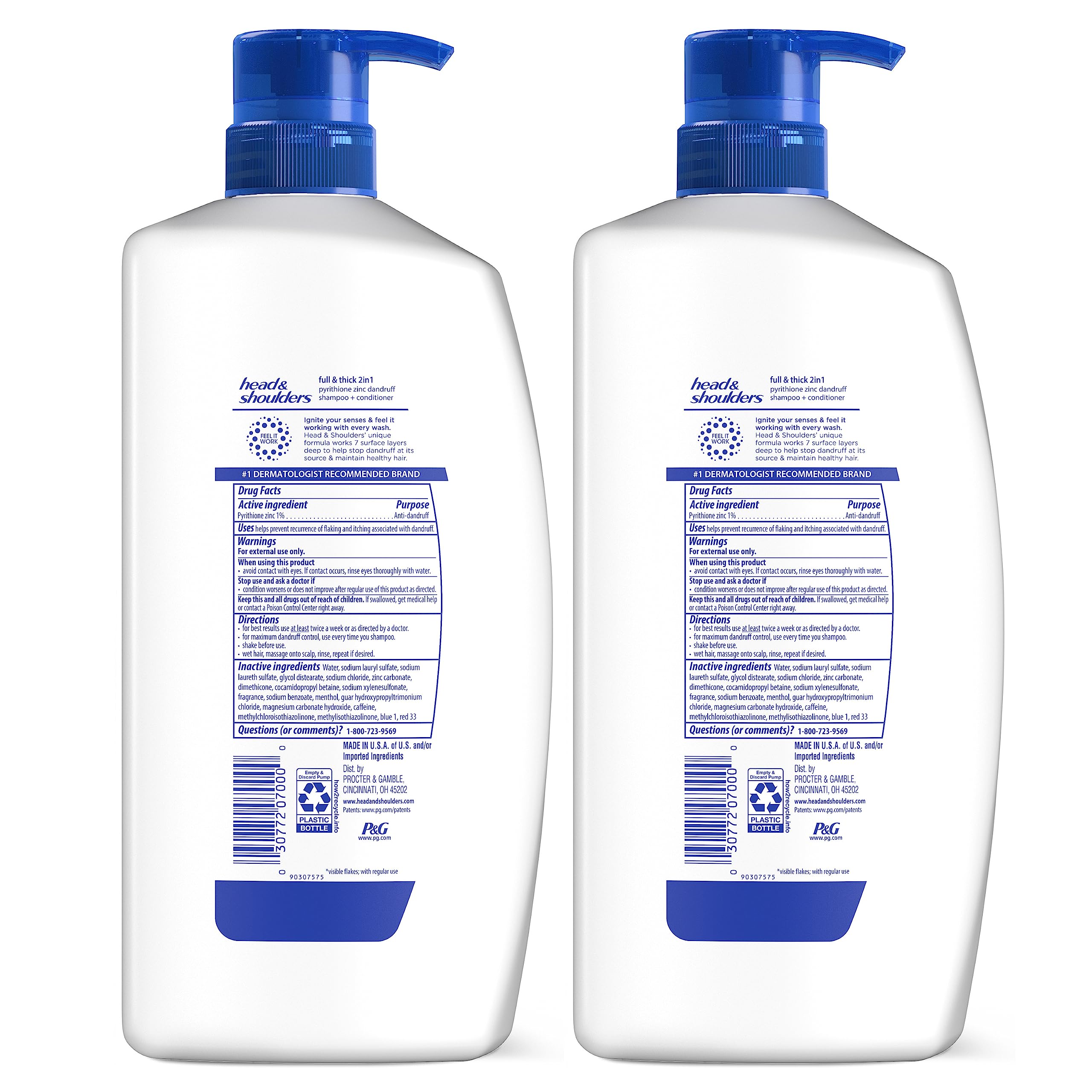 Foto 3 pulgar | Champú Y Acondicionador Head & Shoulders Anticaspa 2 En 1 - Venta Internacional.