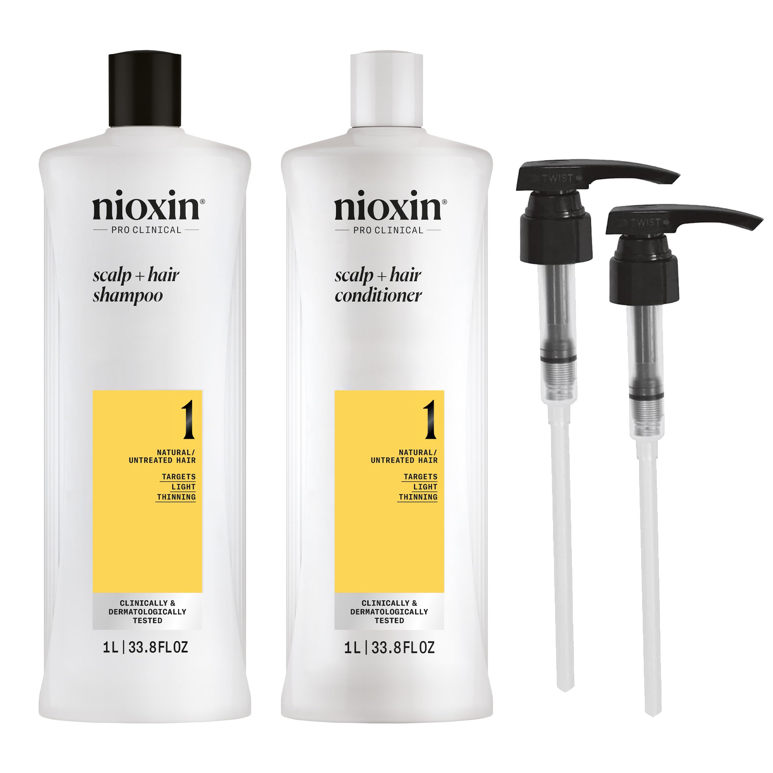 Champú Y Acondicionador Nioxin System 1 Para Cabello Natural - Venta Internacional.