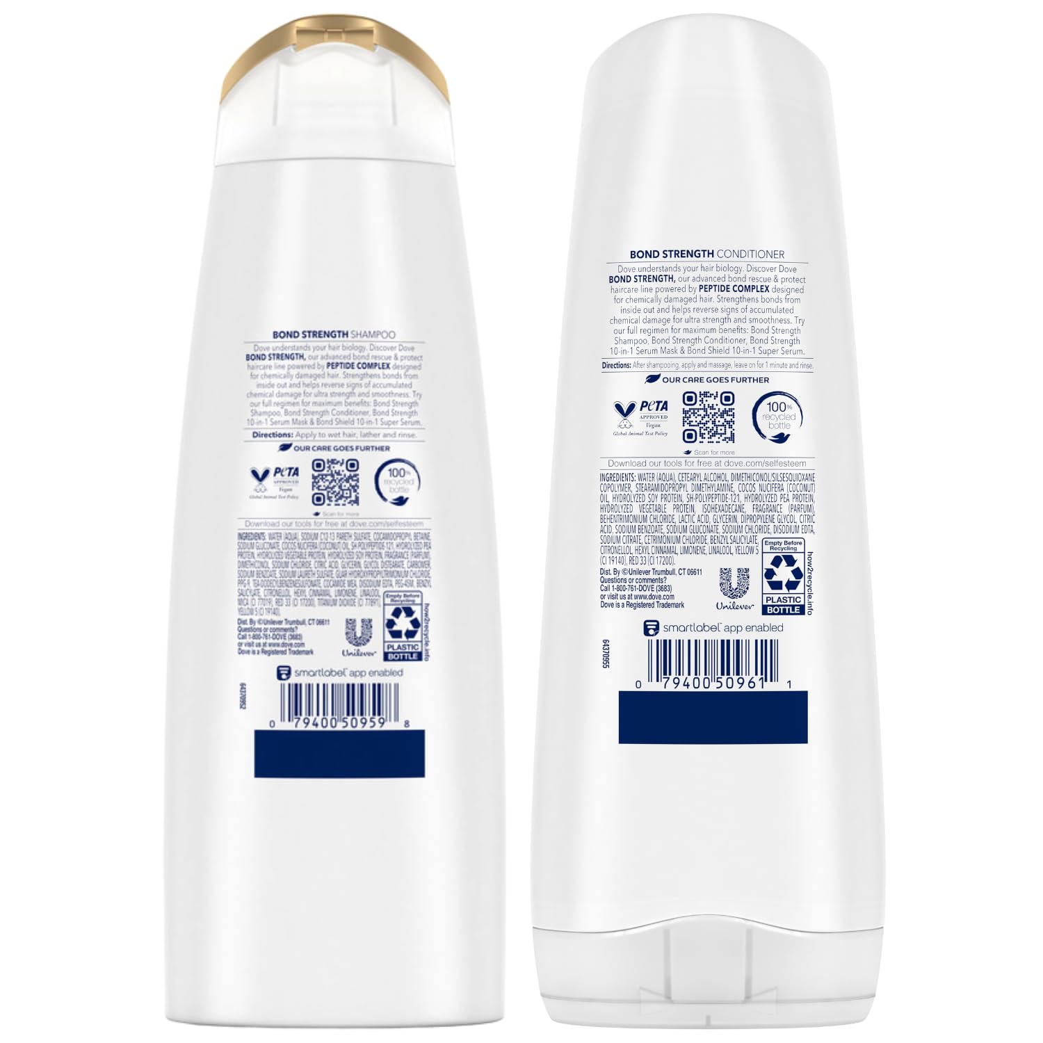 Foto 3 pulgar | Set De Champú Y Acondicionador Dove Bond Strength 360 Ml - Venta Internacional.