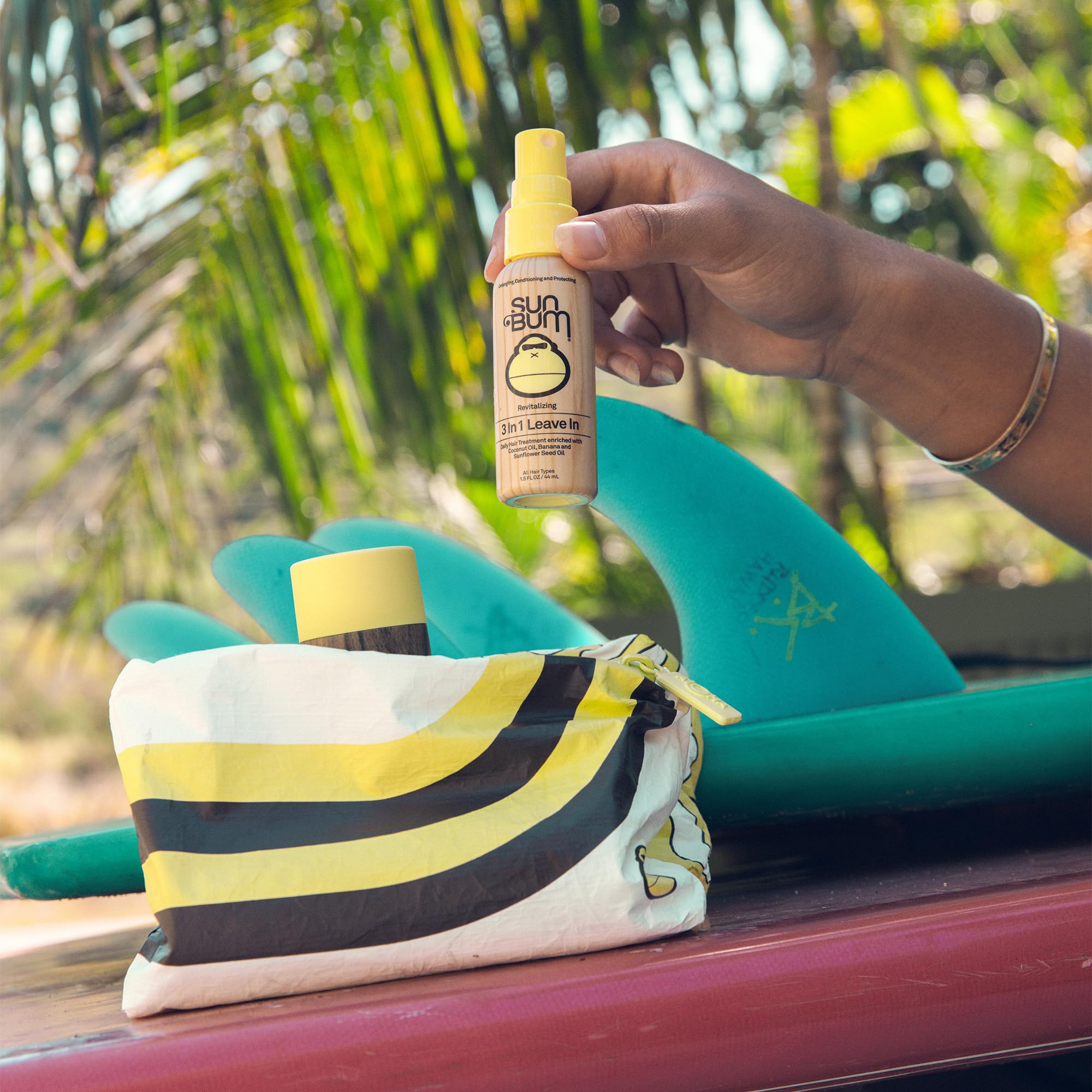 Foto 2 | Kit Esencial De Viaje Para El Cuidado Del Cabello Sun Bum Revitalizing - Venta Internacional.