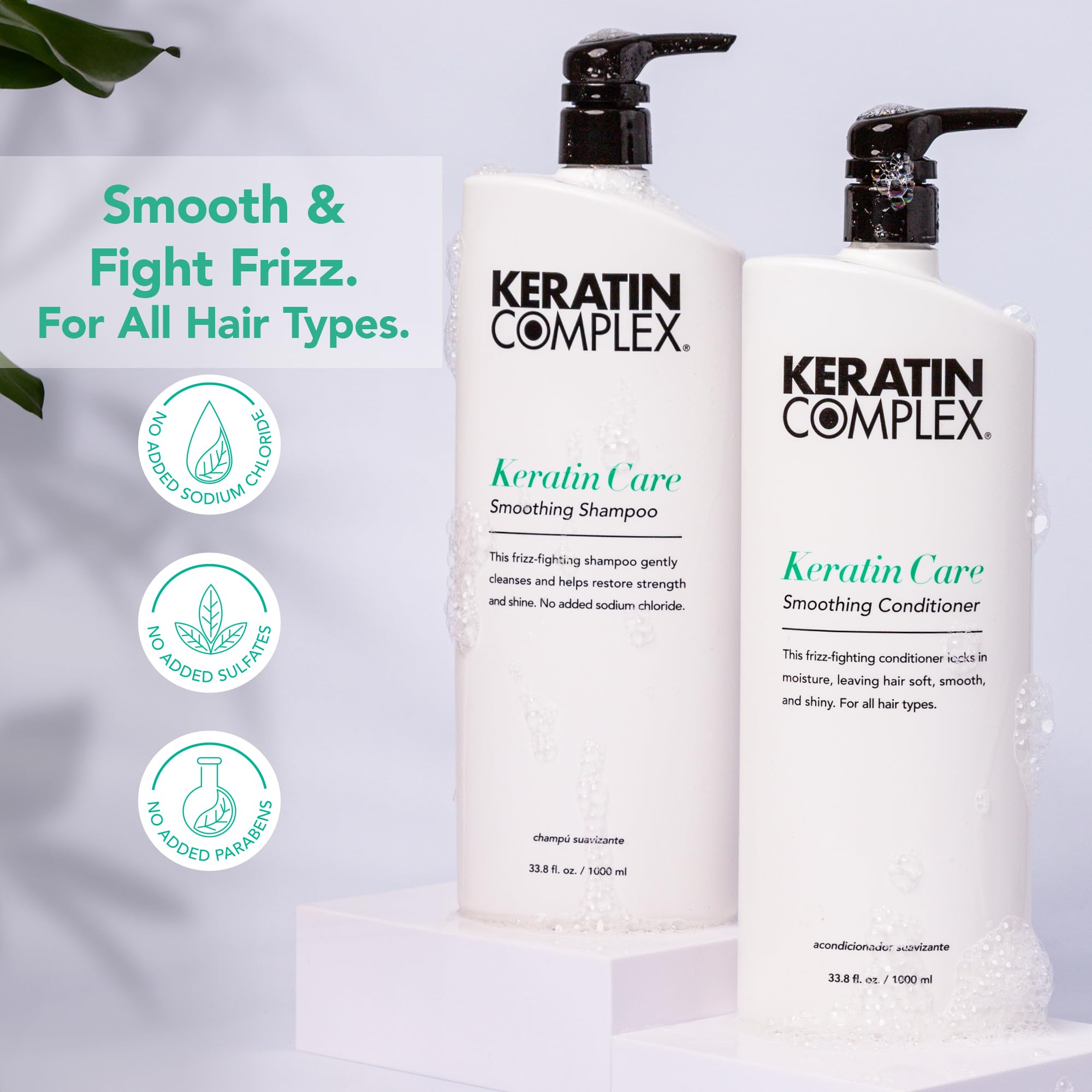 Foto 3 pulgar | Champú Y Acondicionador Duo Keratin Complex Keratin Care - Venta Internacional.
