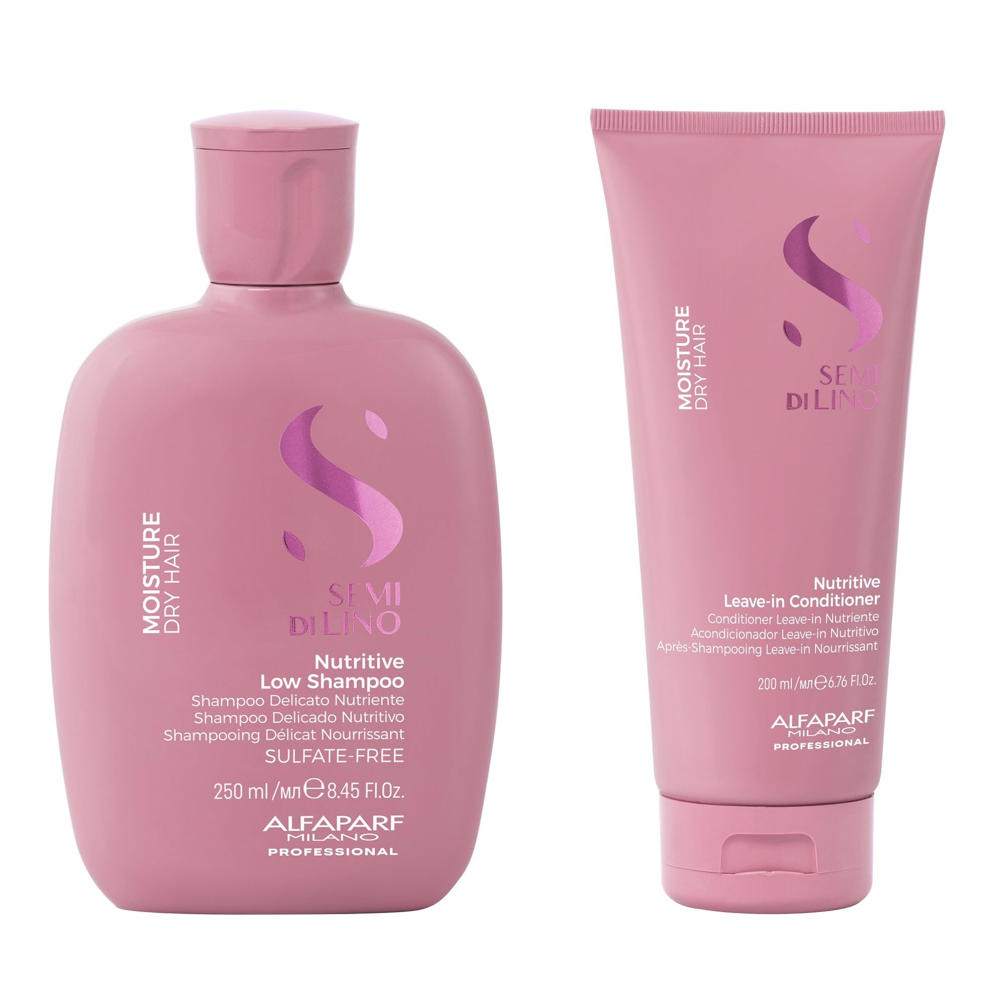 Foto 1 | Set De Champú Y Acondicionador Alfaparf Milano Semi Di Lino - Venta Internacional.