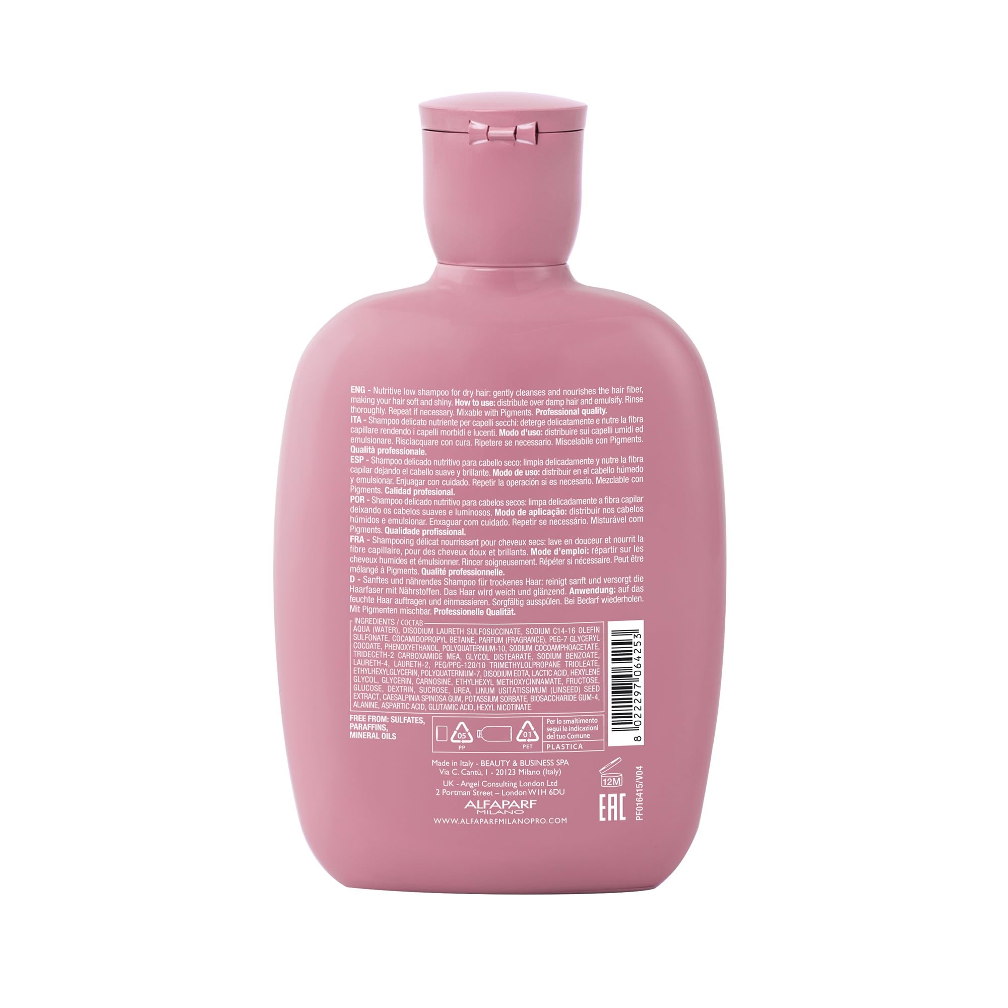 Foto 4 pulgar | Set De Champú Y Acondicionador Alfaparf Milano Semi Di Lino - Venta Internacional.