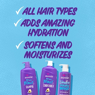 Foto 2 | Set De Champú Y Acondicionador Aussie Miracle Moist 2l - Venta Internacional.