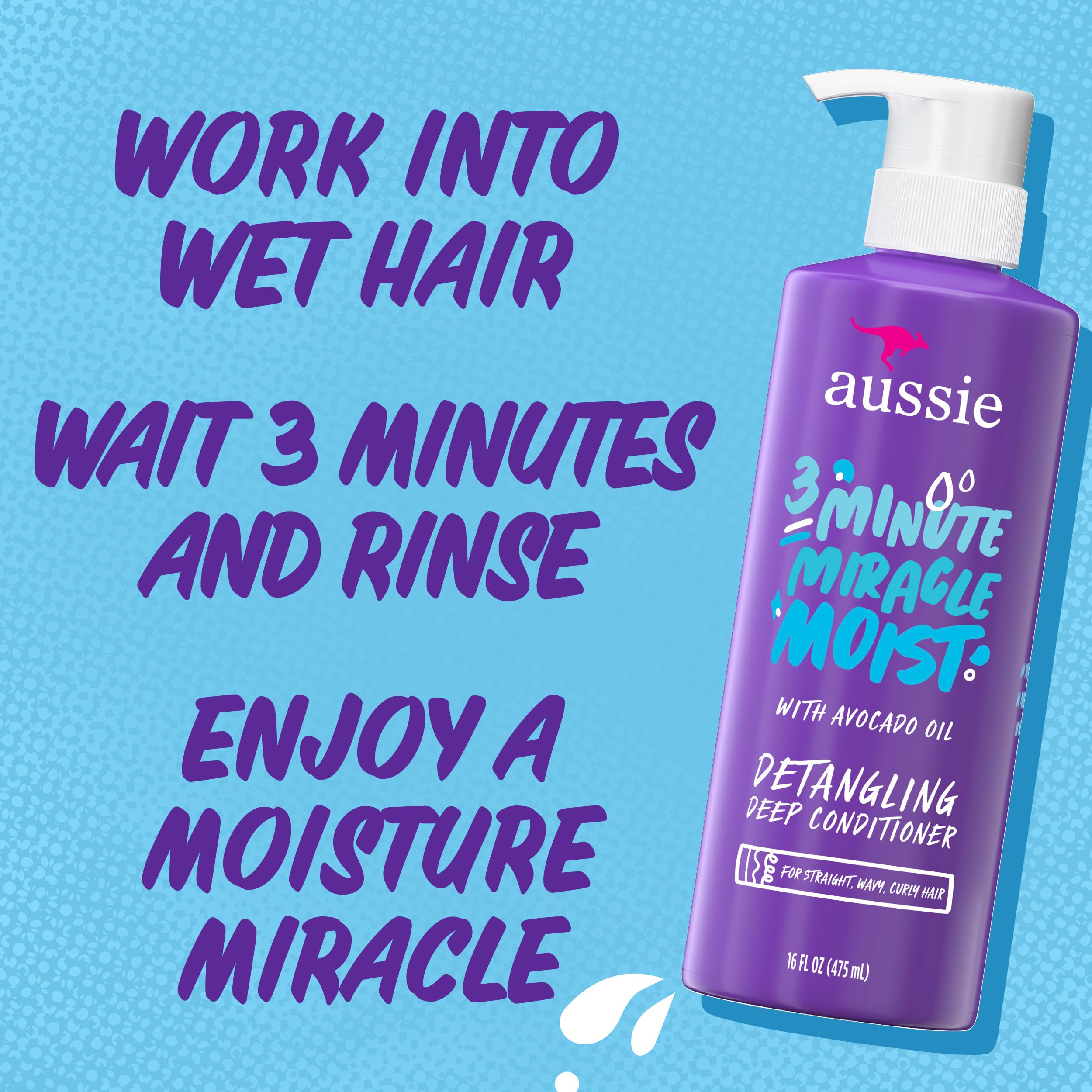 Foto 5 pulgar | Set De Champú Y Acondicionador Aussie Miracle Moist 2l - Venta Internacional.