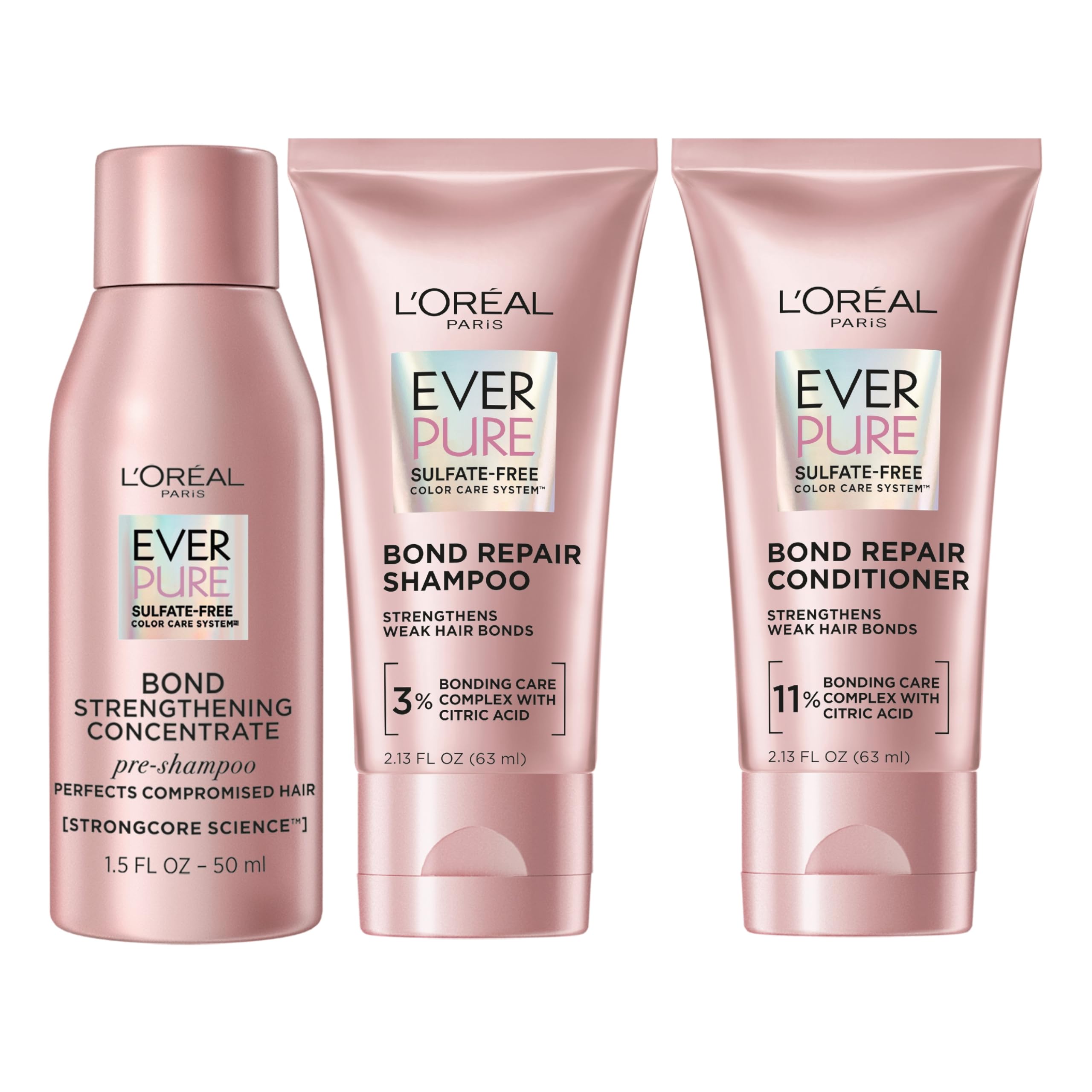 Kit De Productos Para El Cabello L'oreal Paris Bond Repair Everpure - Venta Internacional.