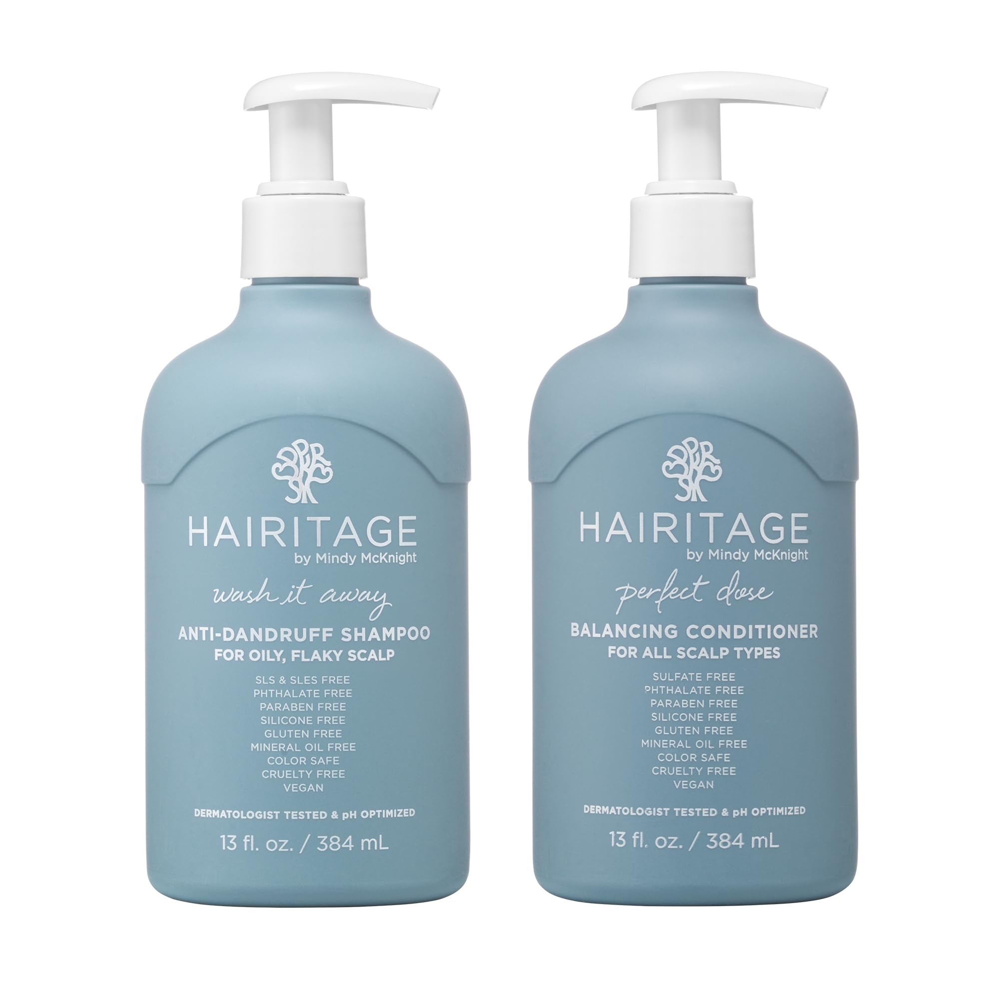 Foto 2 pulgar | Champú Y Acondicionador Hairitage Wash It Away Anticaspa - Venta Internacional.