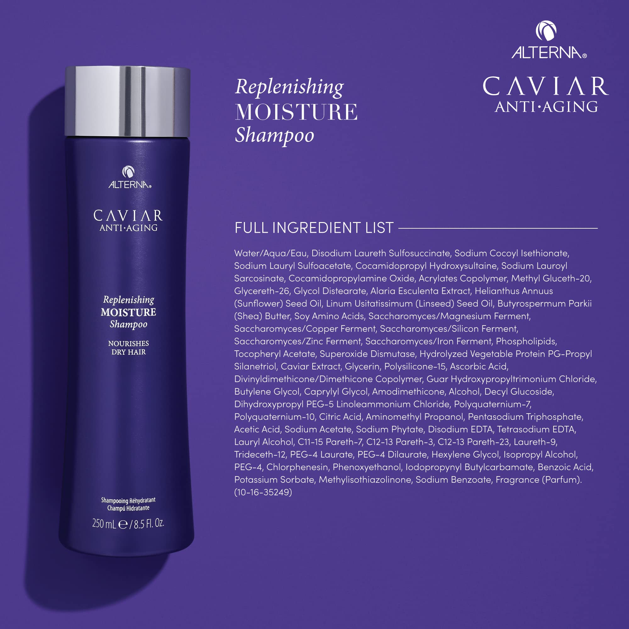 Foto 5 pulgar | Champú Alterna Caviar Antiedad Que Repone La Humedad 40 Ml - Venta Internacional.