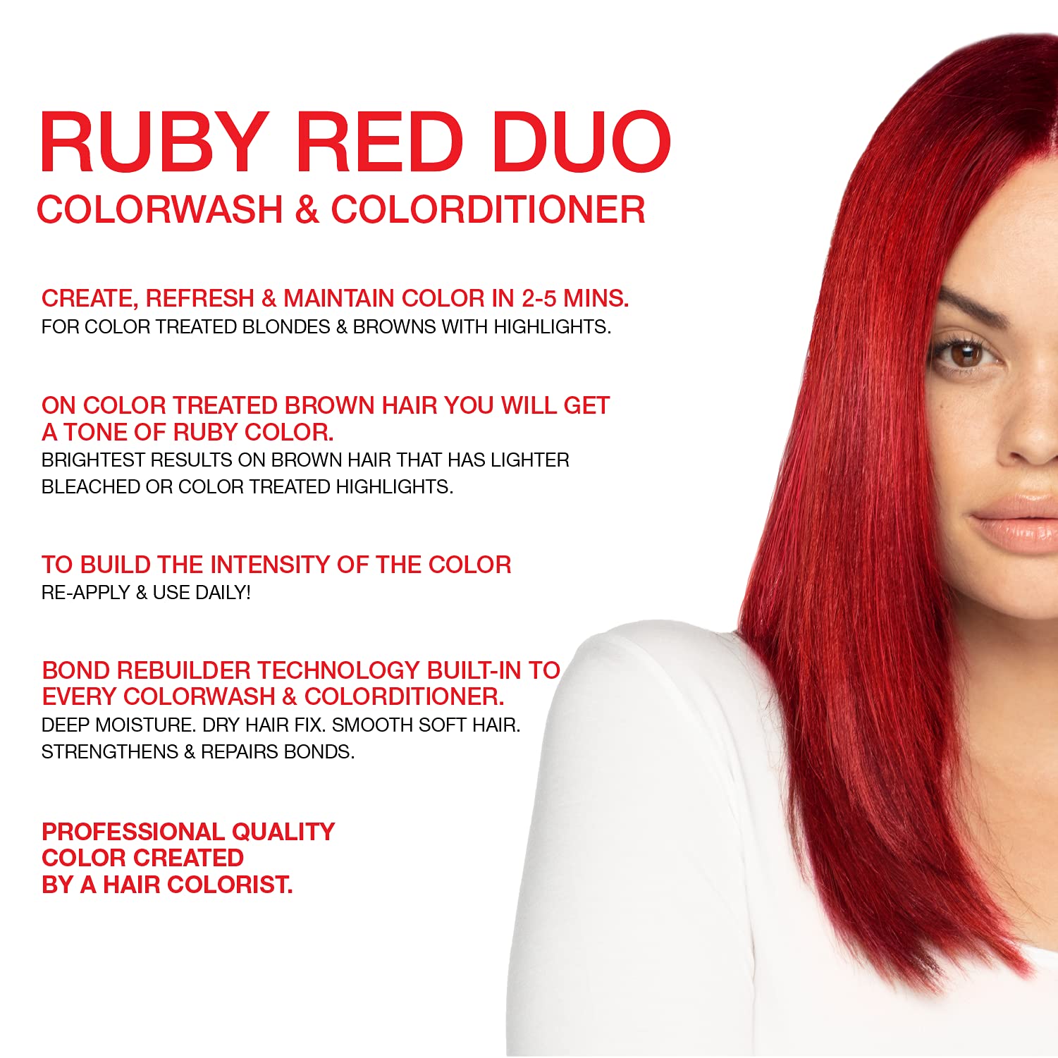 Foto 3 pulgar | Champú Y Acondicionador Celeb Luxury Gem Lites Ruby Red - Venta Internacional.
