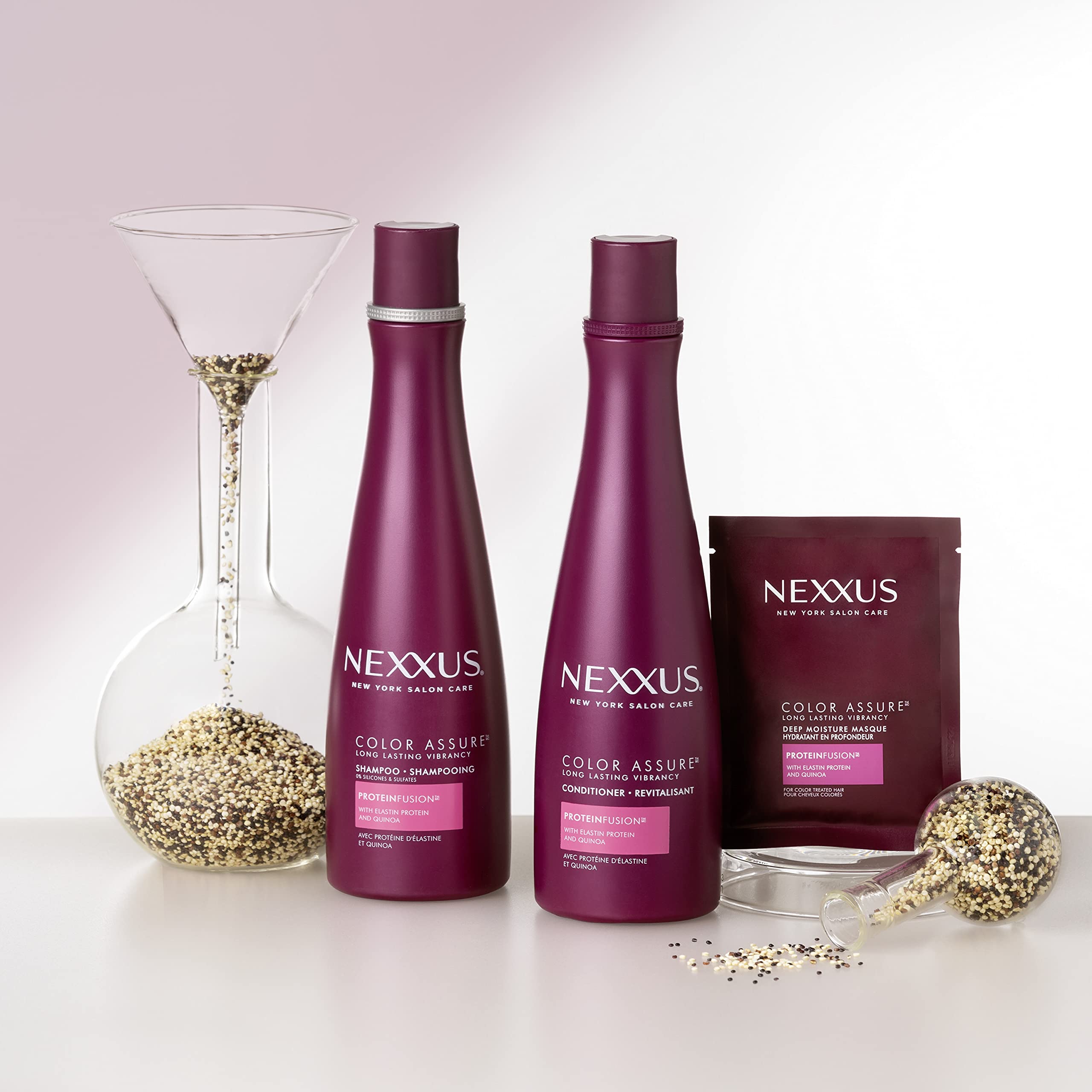Foto 6 pulgar | Set De Champú Y Acondicionador Nexxus Color Assure, 400 Ml, Paquete De 2 - Venta Internacional.