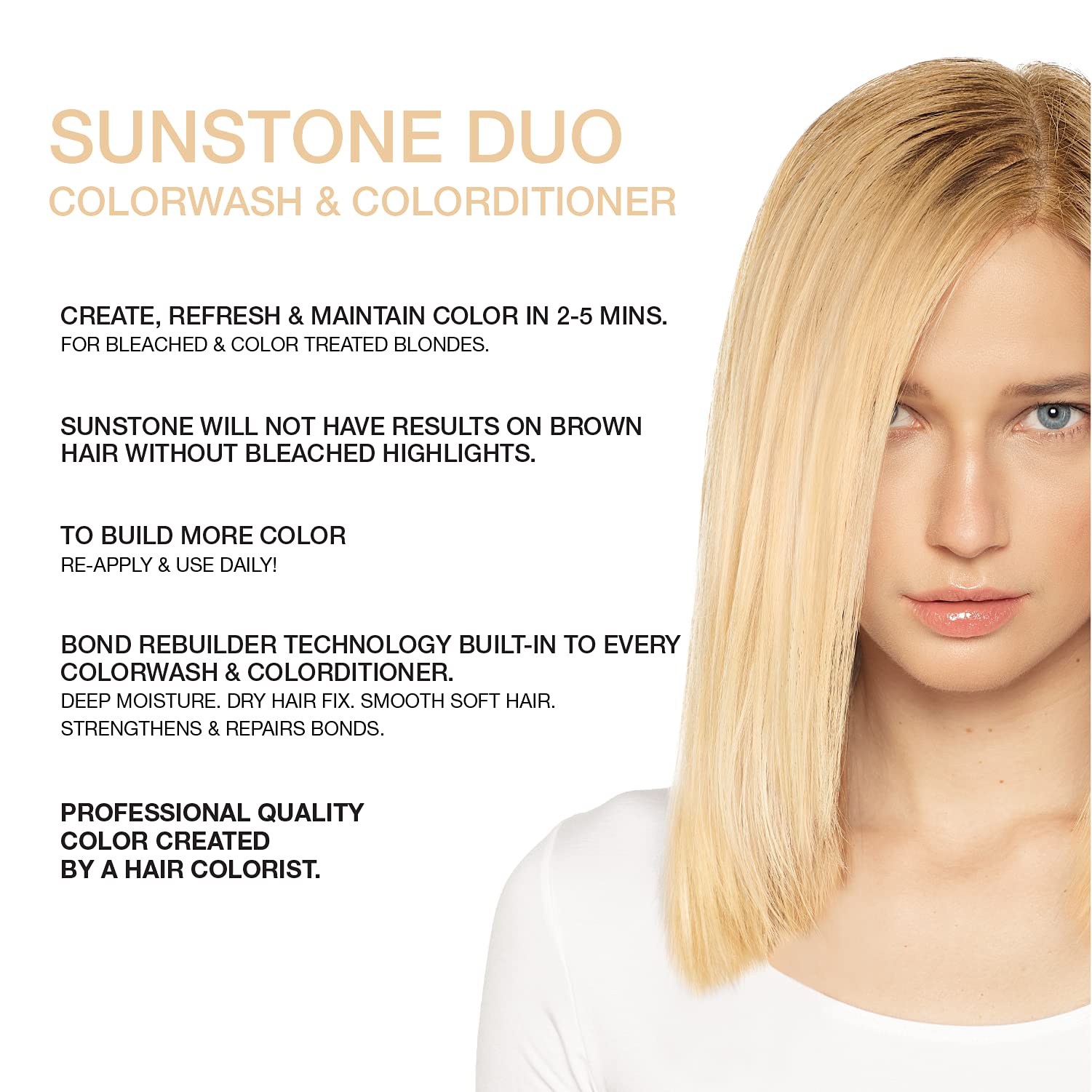 Foto 3 pulgar | Set De Champú Para El Cuidado Del Cabello Celeb Luxury Gem Lites Colorwash Sunstone - Venta Internacional.