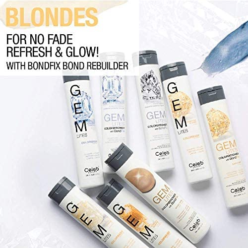 Foto 6 pulgar | Set De Champú Para El Cuidado Del Cabello Celeb Luxury Gem Lites Colorwash Sunstone - Venta Internacional.