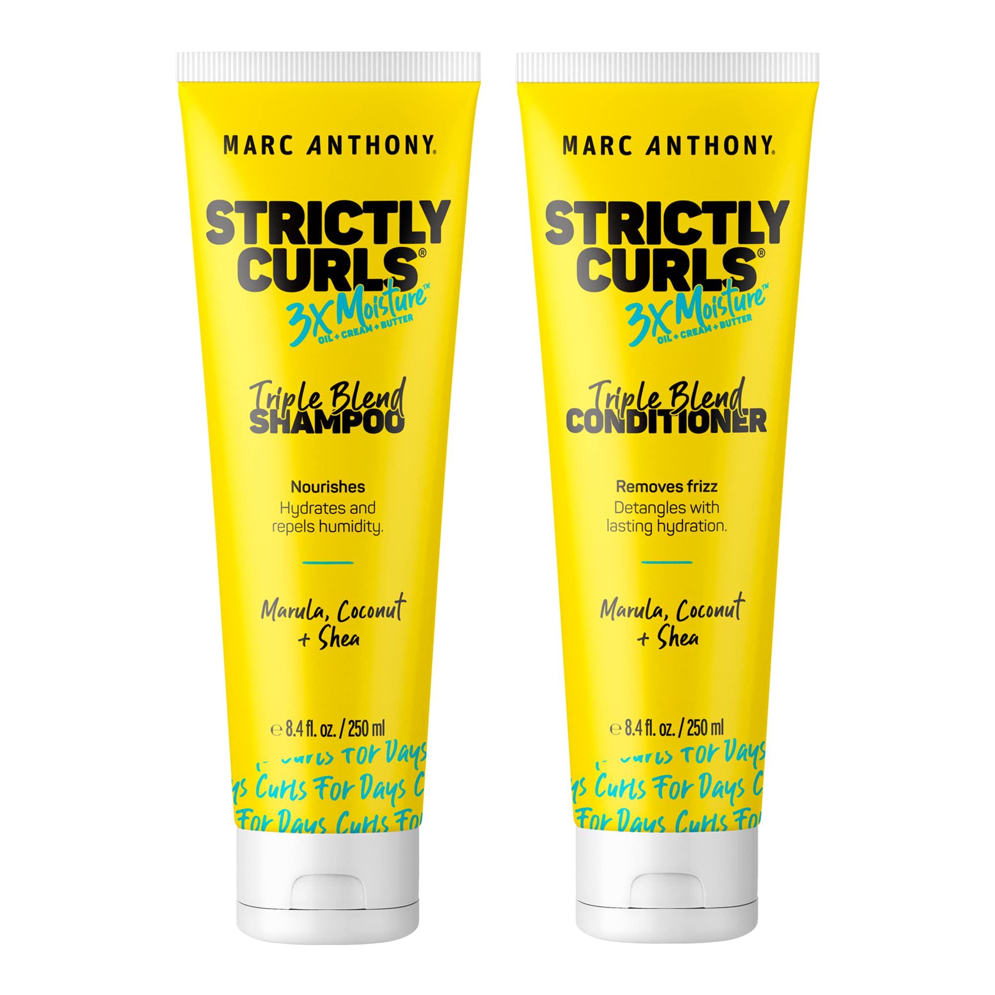 Set De Champú Y Acondicionador Marc Anthony Strictly Curls 3x Moisture - Venta Internacional.