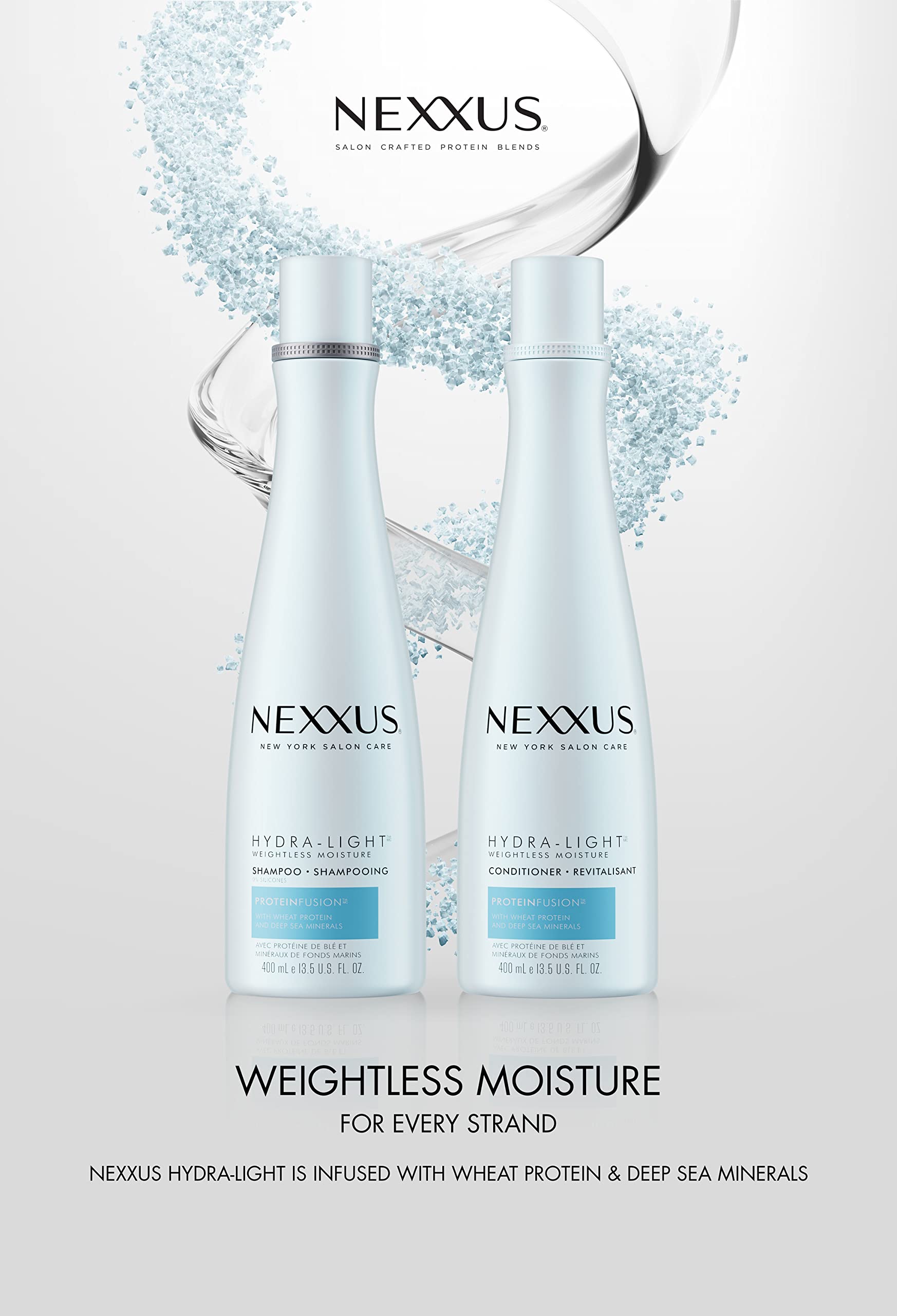 Foto 6 pulgar | Set De Champú Y Acondicionador Nexxus Hydralight 400 Ml Para Cabello Graso - Venta Internacional.