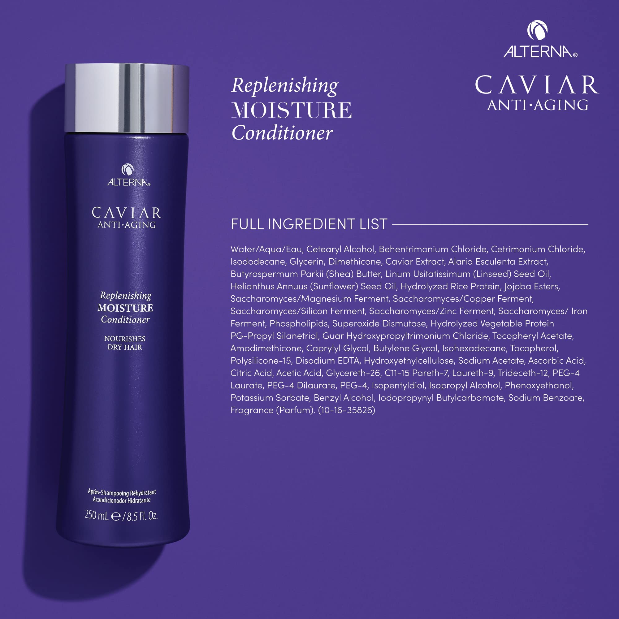 Foto 5 pulgar | Acondicionador Alterna Caviar Antiedad Regenerador 40 Ml - Venta Internacional.