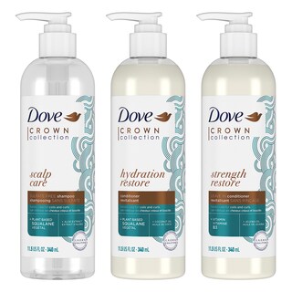 Foto 1 | Set Para El Cuidado Del Cabello Dove Amplified Textures, Champú Y Acondicionador - Venta Internacional.