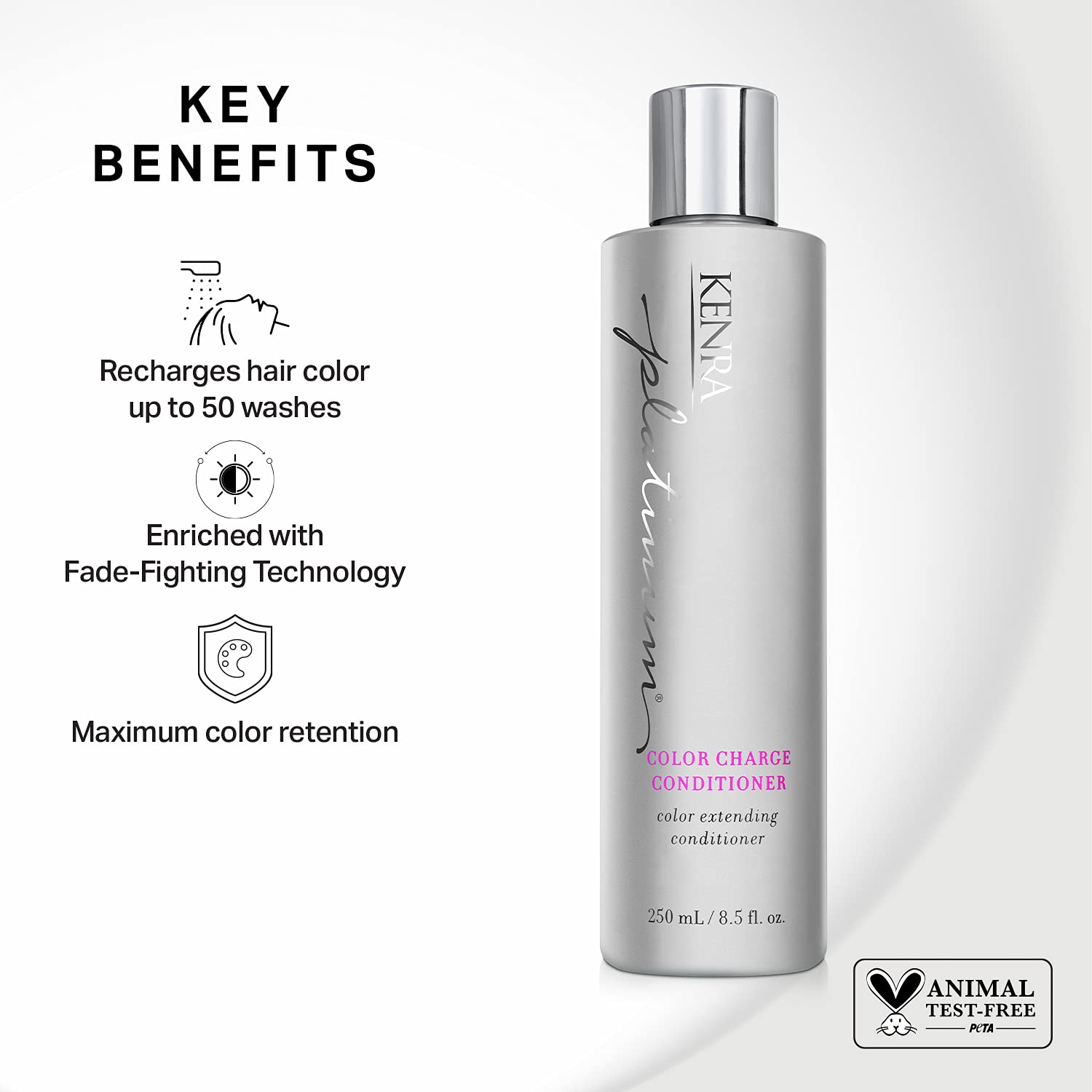 Foto 3 pulgar | Acondicionador Kenra Platinum Color Charge 250 Ml - Venta Internacional.