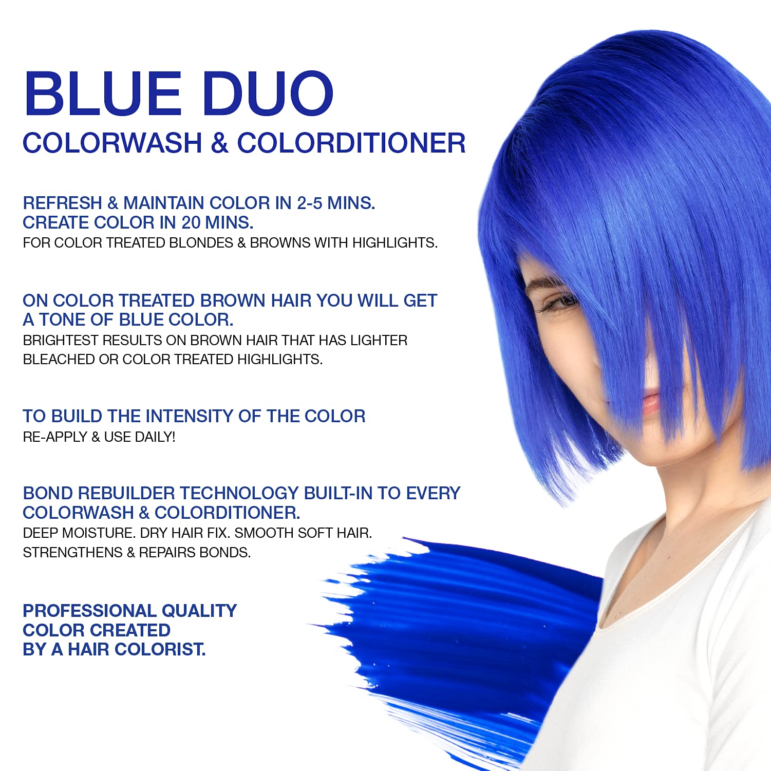 Foto 2 | Champú Y Acondicionador Celeb Luxury Viral Blue Healthy Duo - Venta Internacional.
