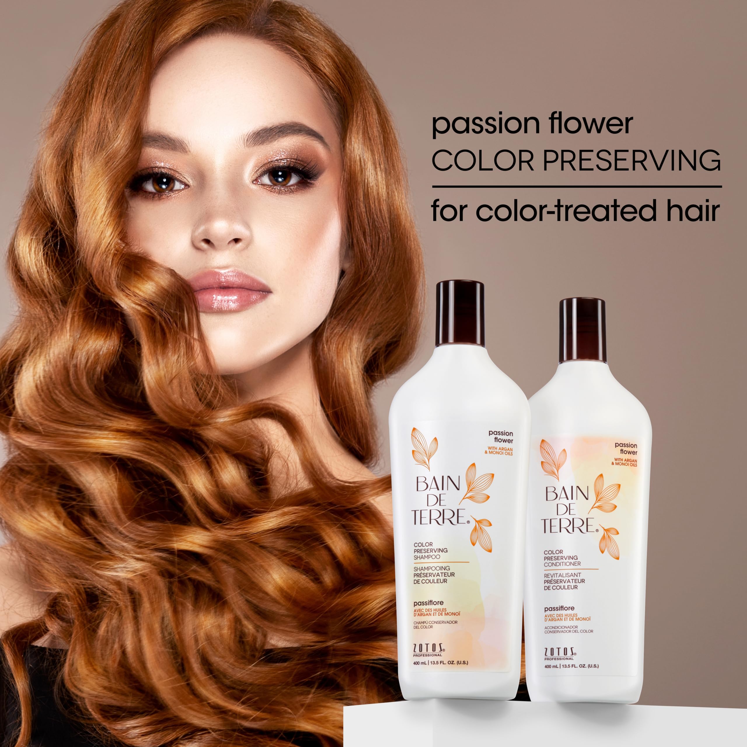 Foto 5 pulgar | Champú Bain De Terre Passiflora Para Preservar El Color, 400 Ml - Venta Internacional.